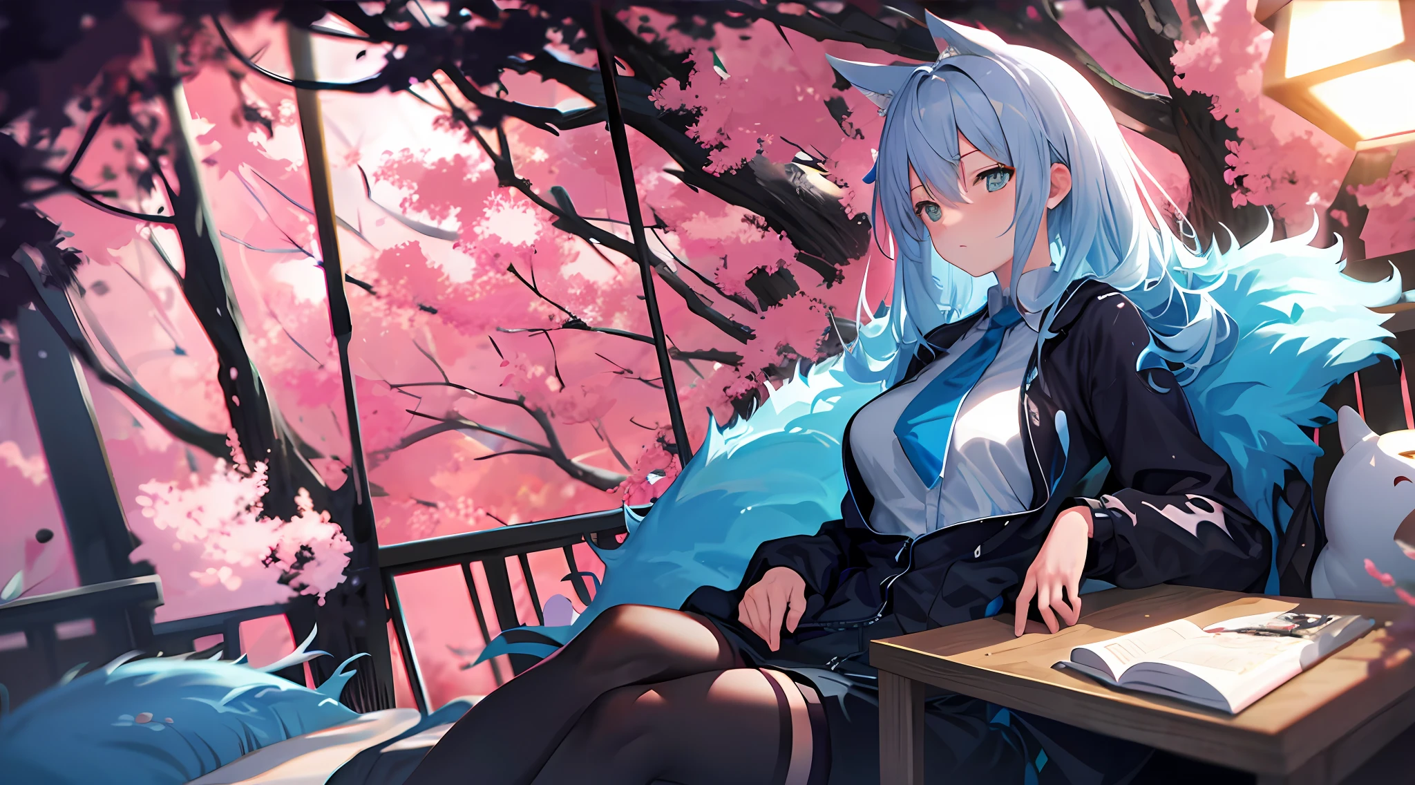 waifu relaxing