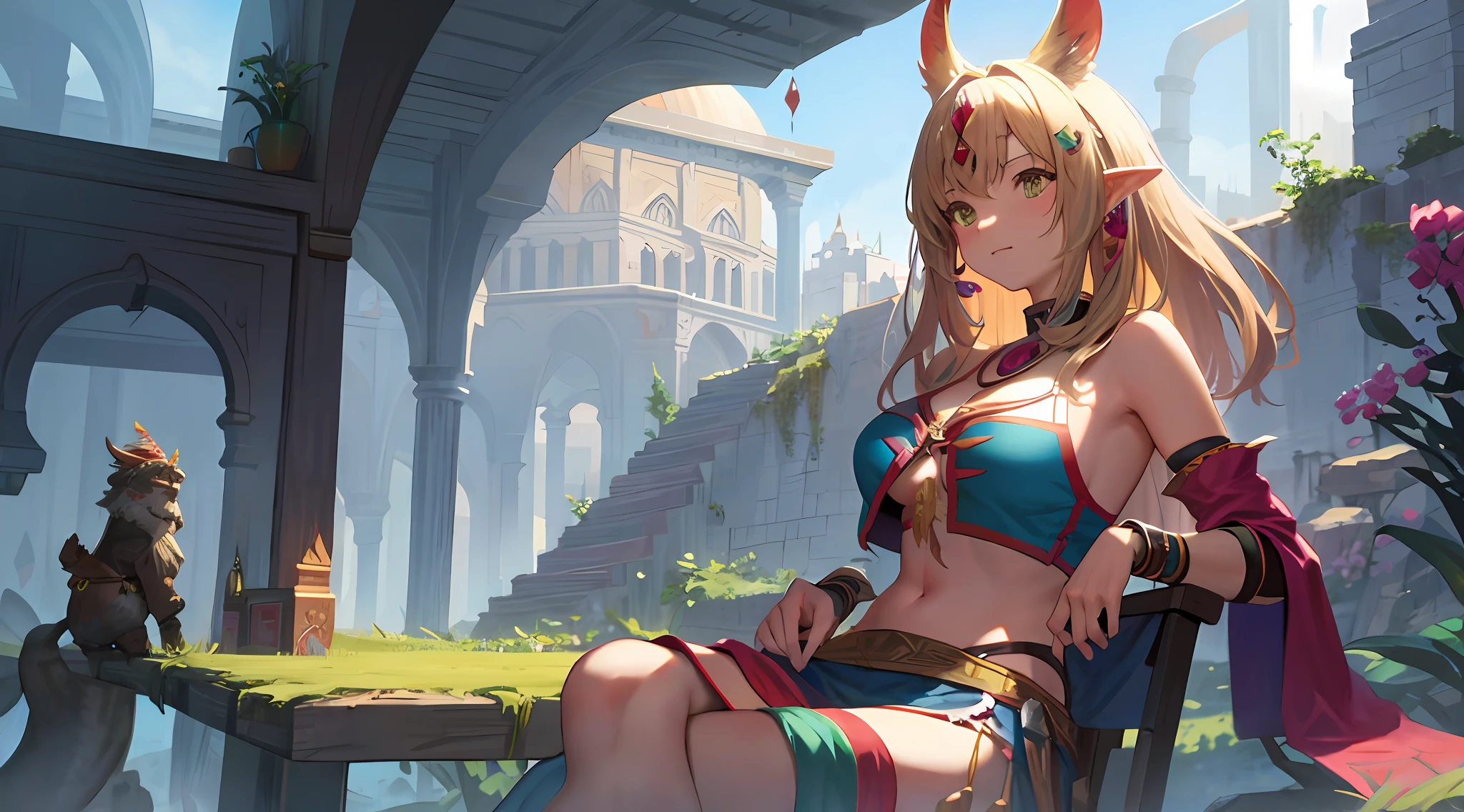 tribe orc waifu fantasy world magical