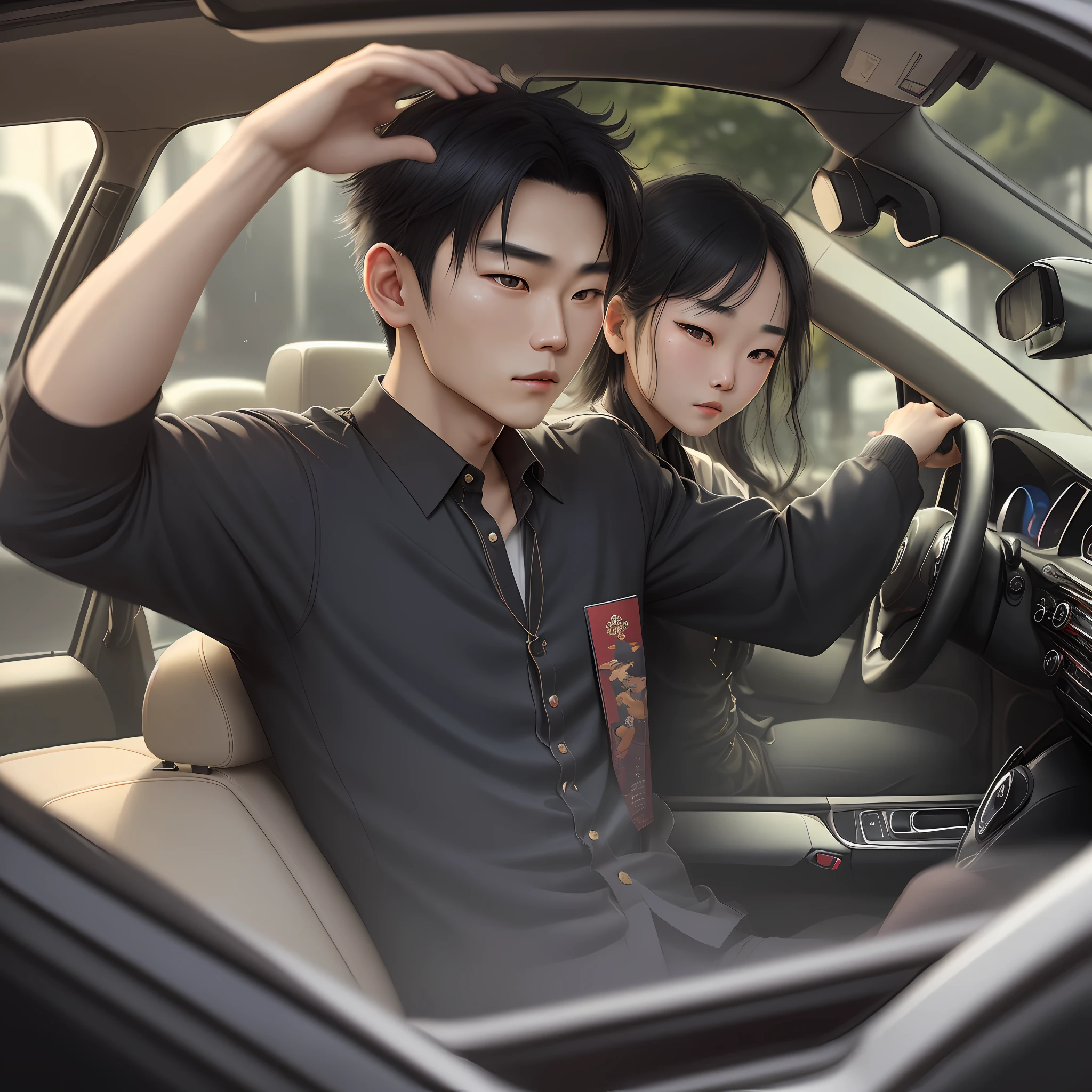 Song Ziyu's target was a drunken young man, only to see him holding the enchanting young lady crookedly towards his Cayenne, Song Ziyu quickly went up and asked: "This handsome guy, do you need to drive for you?" ”
"Go aside, Lao Tzu can't drive?" The young man was full of wine and cursing.
Song Ziyu said with a shy face: "Handsome man, you drank, you don't like to drive." ”
Syllable!
The wind blows.
Song Ziyu slapped it firmly.
"Who the drank? What do you see? Smelly substitute driving, Lao Tzu tells you, talking nonsense, Lao Tzu bursts your dog's head. ”