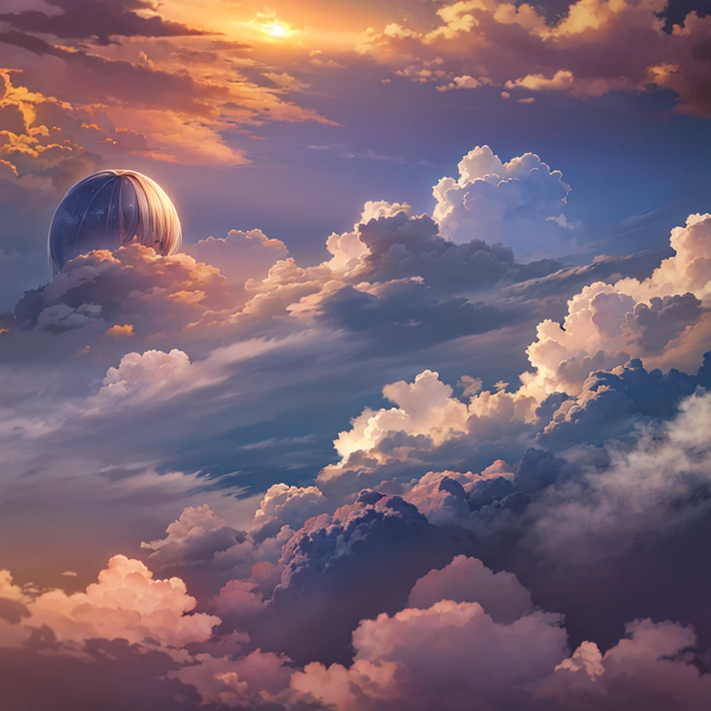 ((masterpiece)), ((best quality)), ((highres)), ((extremely detailed CG unity 8k wallpaper)), solo, tachibana kanade, tan school uniform, black skirt, white socks, outdoors, face, curtained hair, night, beach, cloud, parted hair, silver hair, lift up, belly