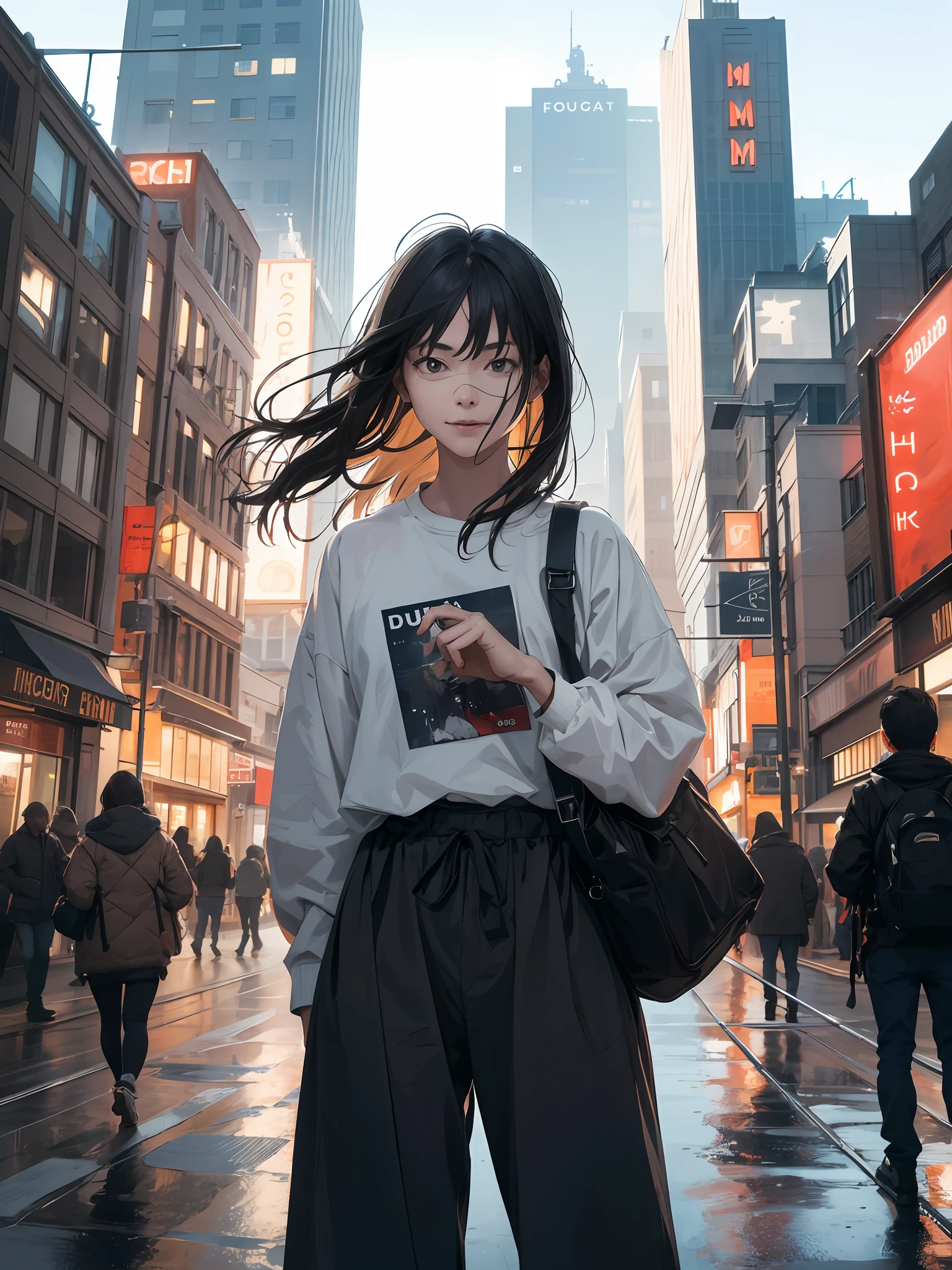 absurd, highres, ultra detailed, (1girl:1.3),
BREAK
, Create a minimalist design, with clean lines, simple shapes, and a focus on composition and balance.
BREAK
, Capture an agent of chaos, with the power to disrupt order, spread confusion, and thrive in unpredictable situations.
BREAK
, Capture an image in low light, with minimal lighting and a focus on the subtle details and atmosphere of the scene.
BREAK
, Captures an urban cityscape, with imposing buildings, bustling streets and a dynamic atmosphere.
BREAK
, Creates a scene of children playing, capturing their innocence, energy, and sense of wonder and exploration.
BREAK
, Create an image of a girl walking around in her underwear embarrassed but with a smile on her face.