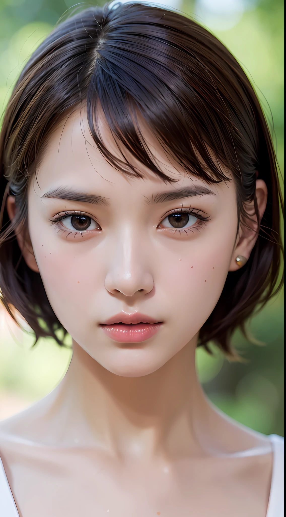 (stamford:1.5), close up, masterpiece, best quality, raw photo, photorealistic, face, incredibly absurdres, beautiful girl, cute, short hair, depth of field, highres, ultra-detailed, finely detail, extremely detailed, extremely detailed eyes and face, sharp pupils, realistic pupils, sharp focus, ccinematic lighting