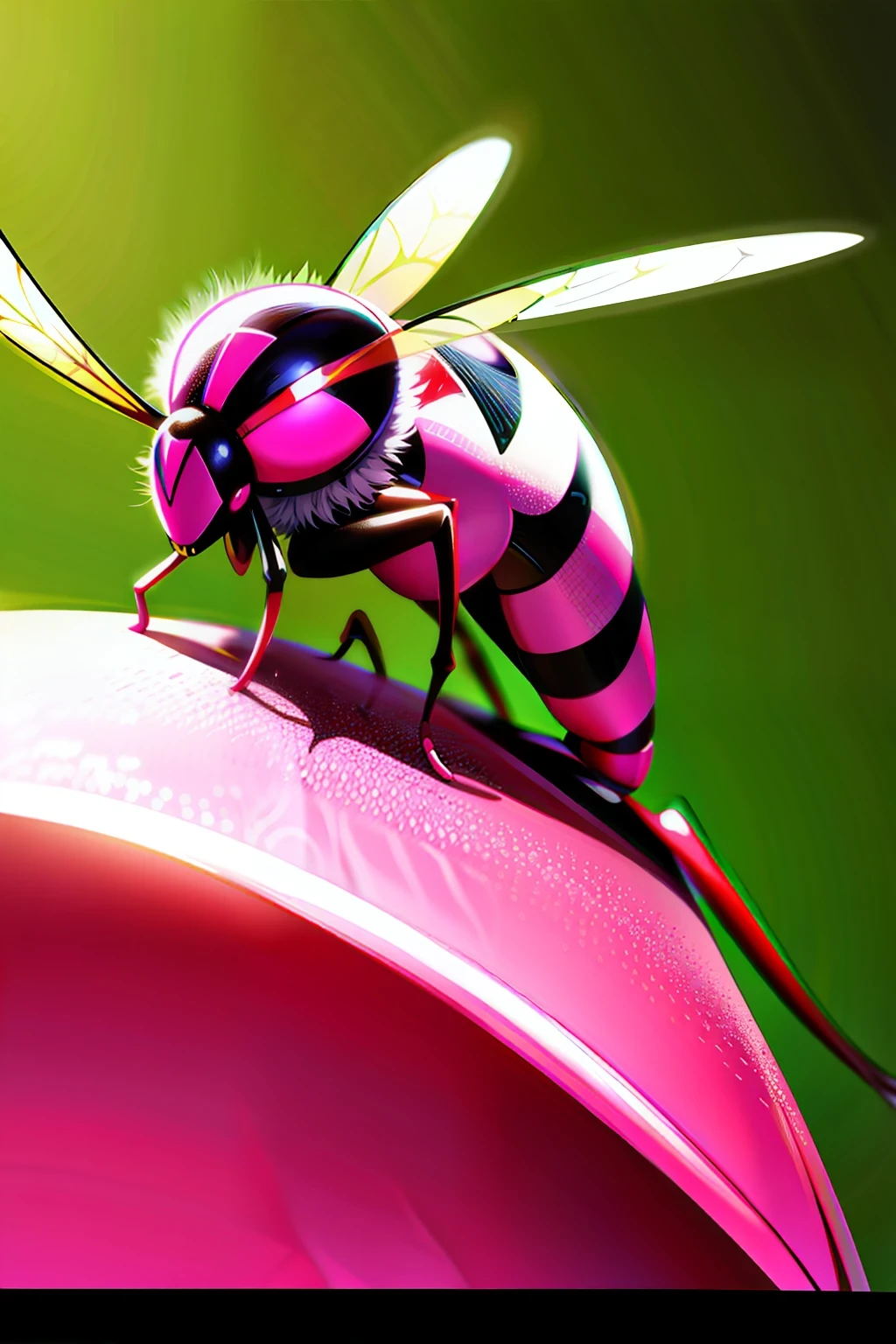 pink wasp