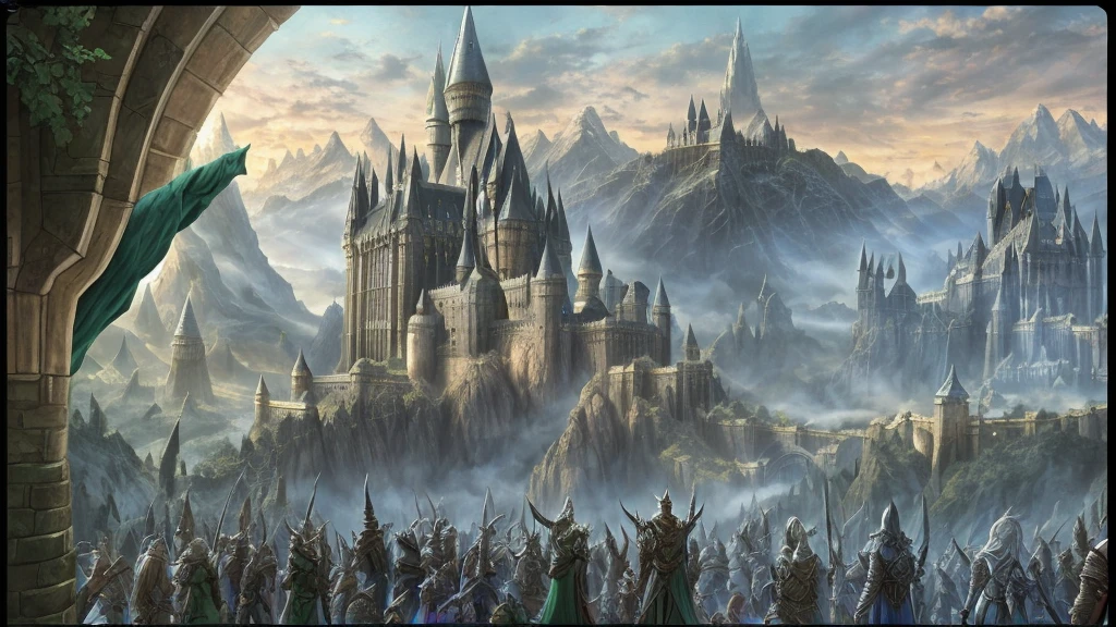 Elf World, Fantasy, Lord of the Rings, World of Warcraft, Harry PotterUHD, masterpiece, ccurate, super detail, best quality, high quality, high details, 4K