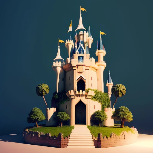 coconut castle sculpture
