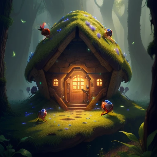 Magical anthill skin for the ants game