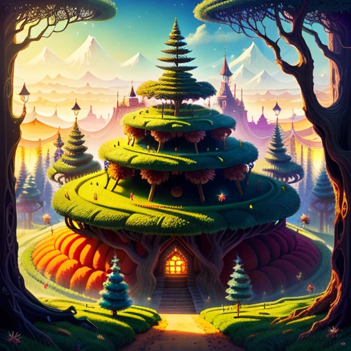 A fairytale anthill