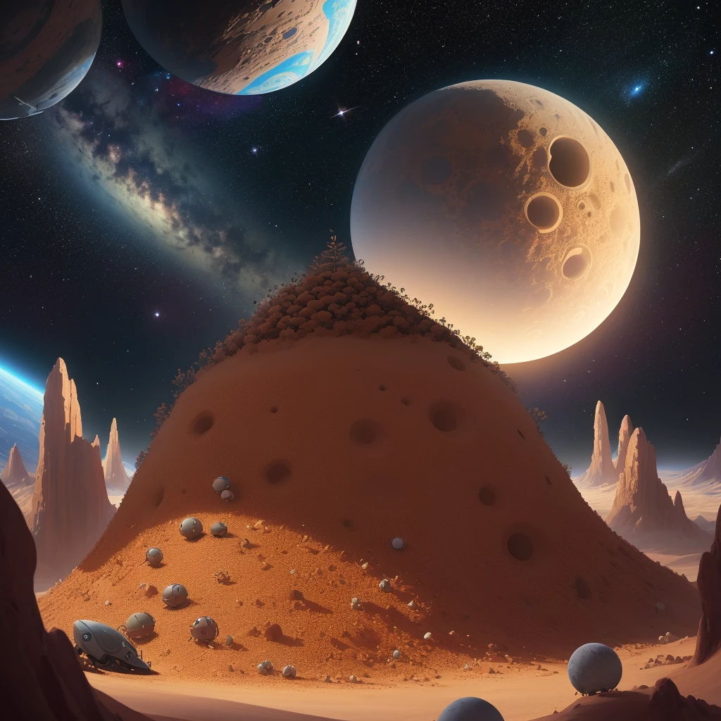 anthill in space