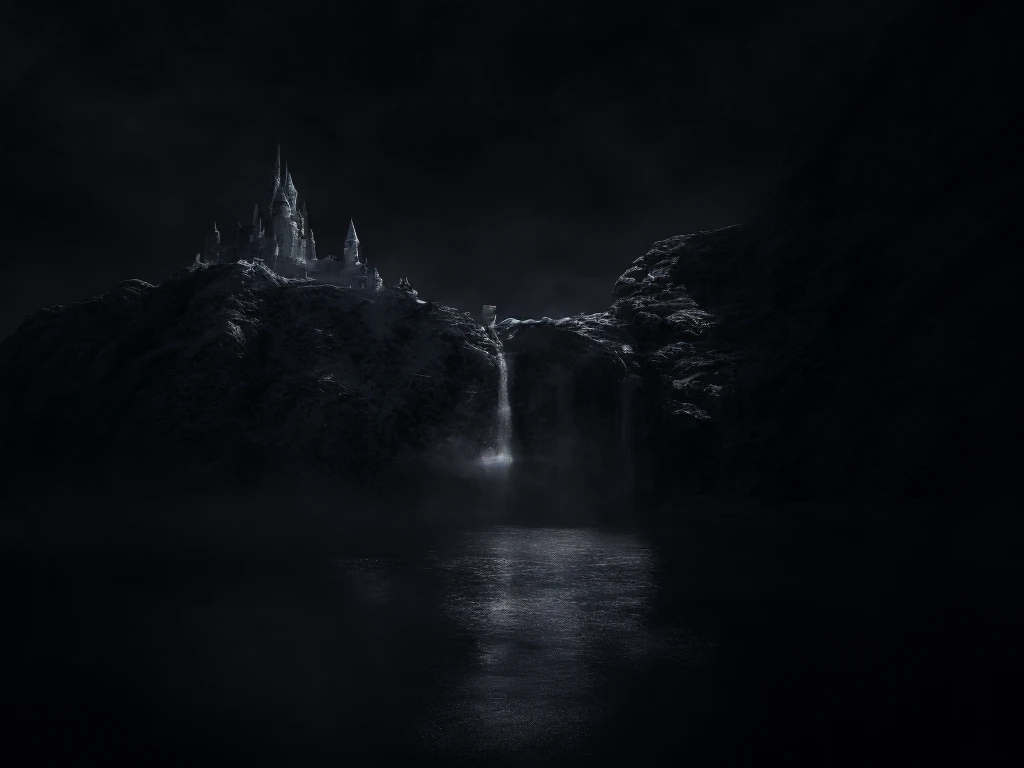 ((Masterpiece)), the highest quality, CG unified 8k wallpaper, ice and snow world, Game of Thrones, medieval castle, blue sky and white clouds, waterfall flowing water, extreme detail, brilliant depth of field, wonderful light and shadow, photography master level, real and delicate, very detailed, intricate, dramatic, extremely artistic, ArtStation top of the list, CgSociety hot discussion.