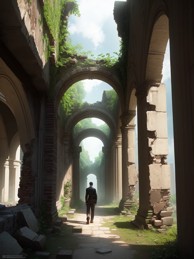Ruins, men, women, crime