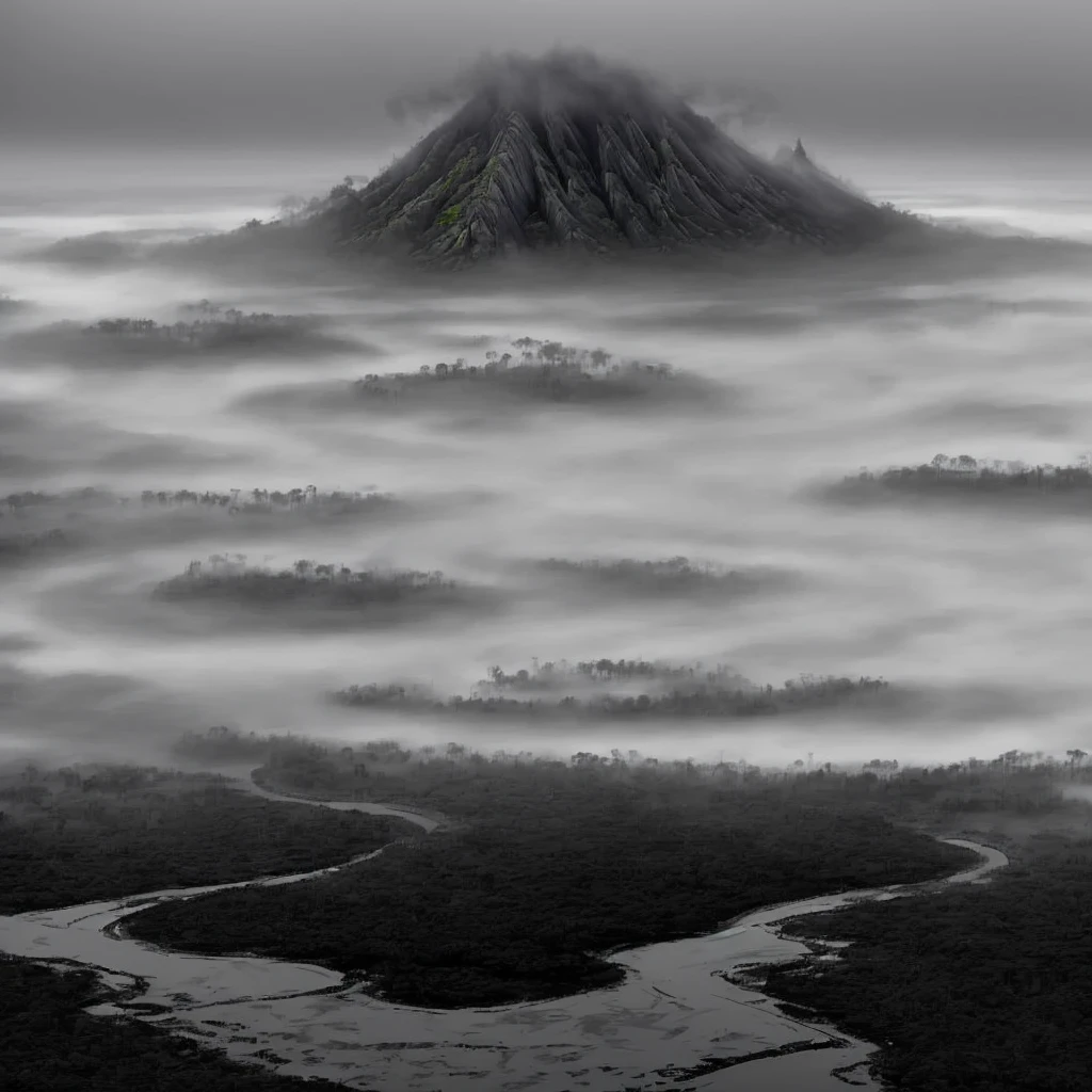 Redesign the image to be more swamp like.  Swamp features, mud patches, black mud.  Fog over the swamp area, swirls of fog, spectral spirits rising from the fog