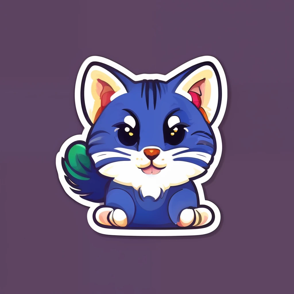 STICKER, A detailed illustration a print of vivid cute kitten head, fantasy flowers splash, vintage t-shirt design, in the style of Studio Ghibli, dynamic flora pastel tetradic colors, 3D vector art, cute and quirky, fantasy art, watercolor effect, bokeh, Adobe Illustrator, hand-drawn, digital painting, low-poly, soft lighting, bird's-eye view, isometric style, retro aesthetic, focused on the character, 4K resolution, photorealistic rendering, using Cinema 4D,