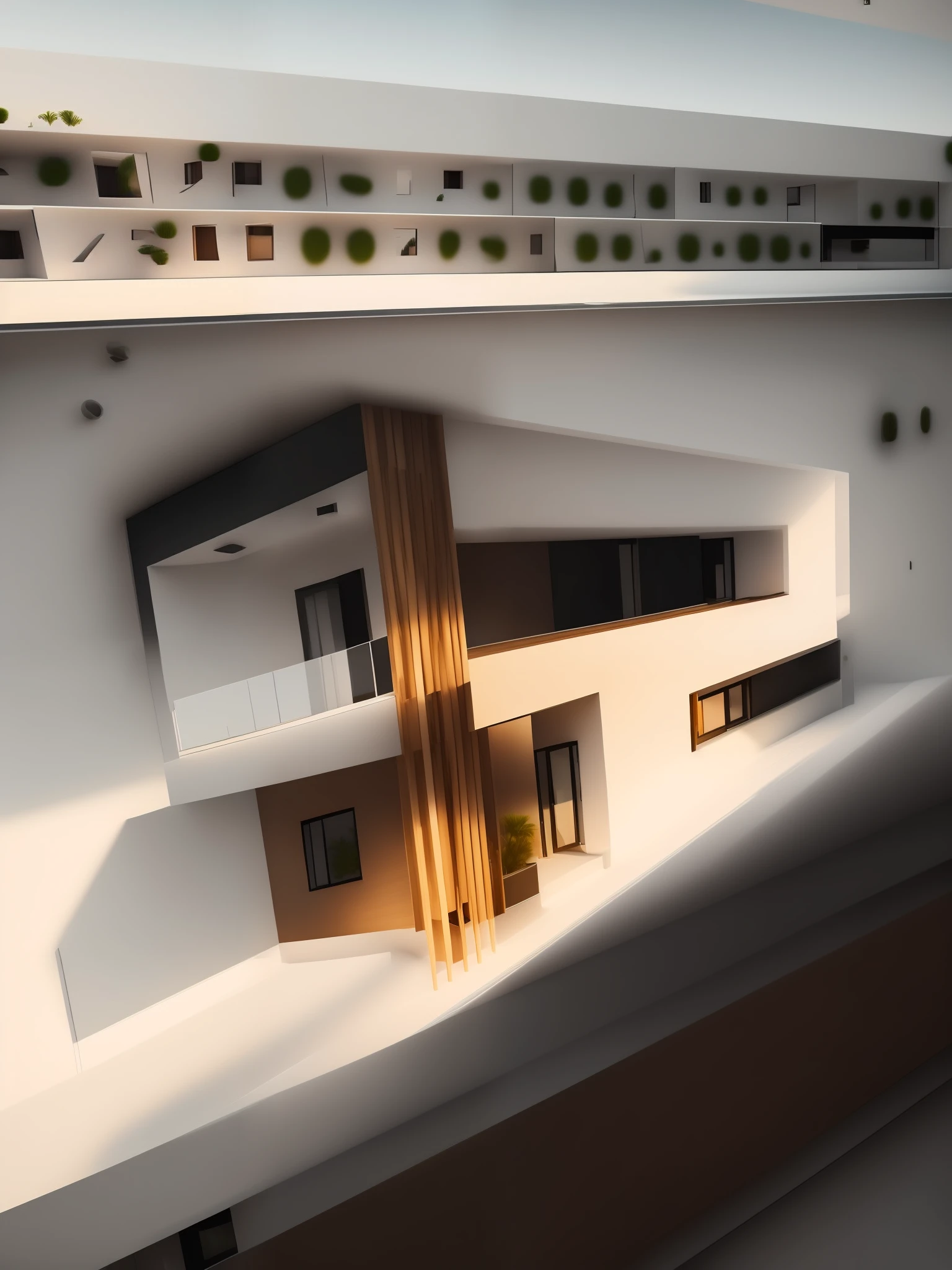 Newarchitecture ,white walls, day light