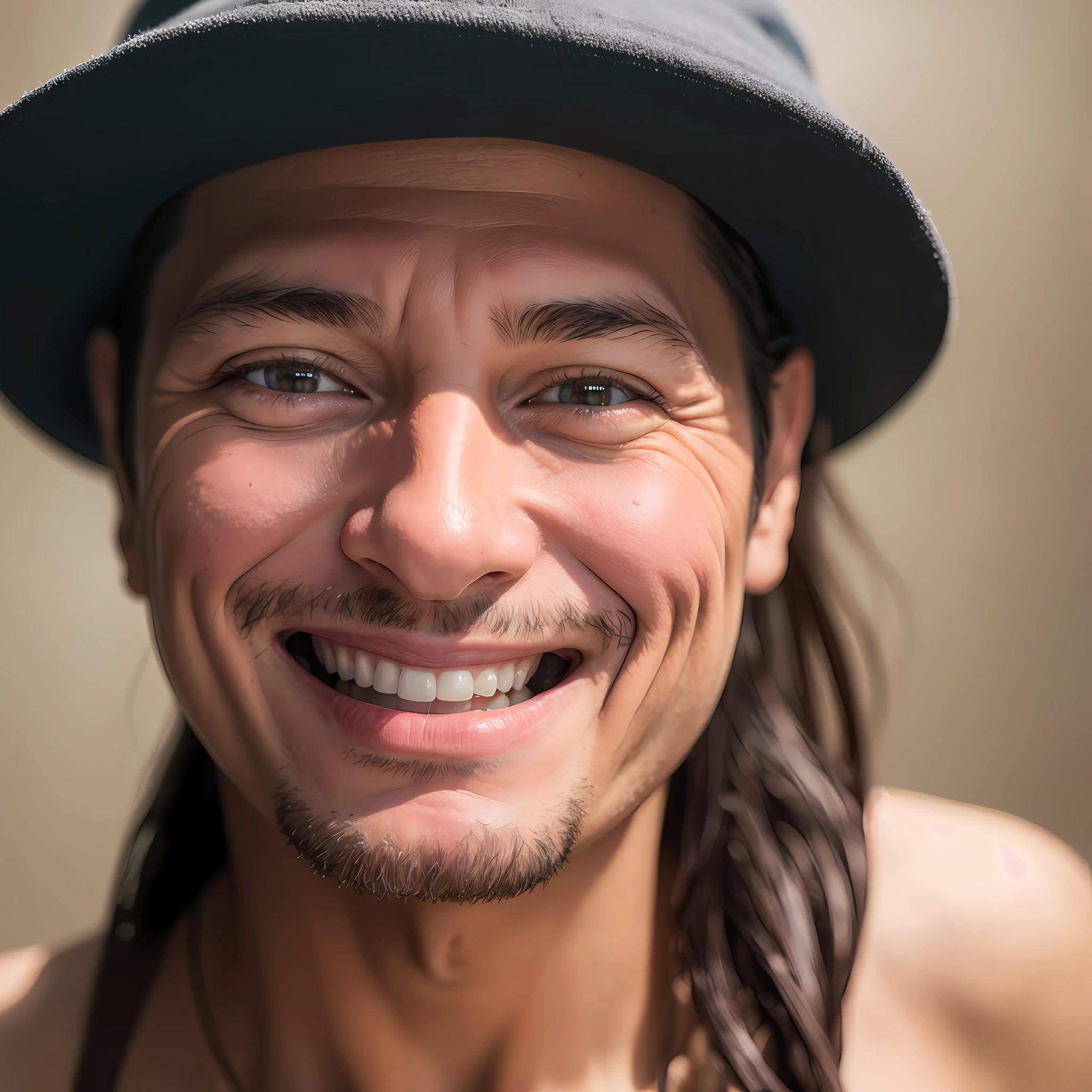(SFW,8k, RAW photo, best quality, masterpiece:1.2),(realistic, photo-realistic:1.37),1 man,chaves ,(((portrait,smile)))