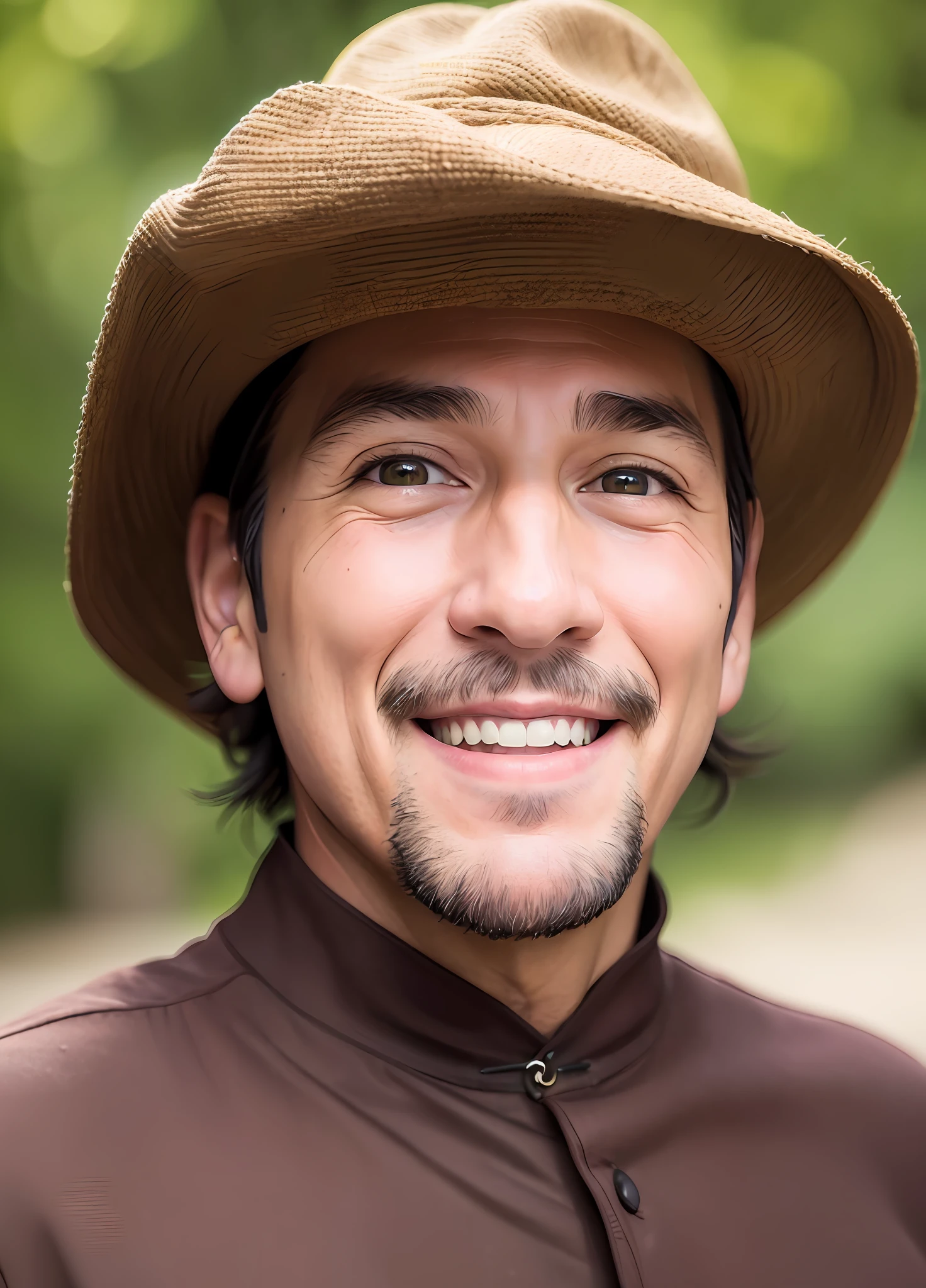 (SFW,8k, RAW photo, best quality, masterpiece:1.2),(realistic, photo-realistic:1.37),1 man,chaves ,(((portrait,smile)))