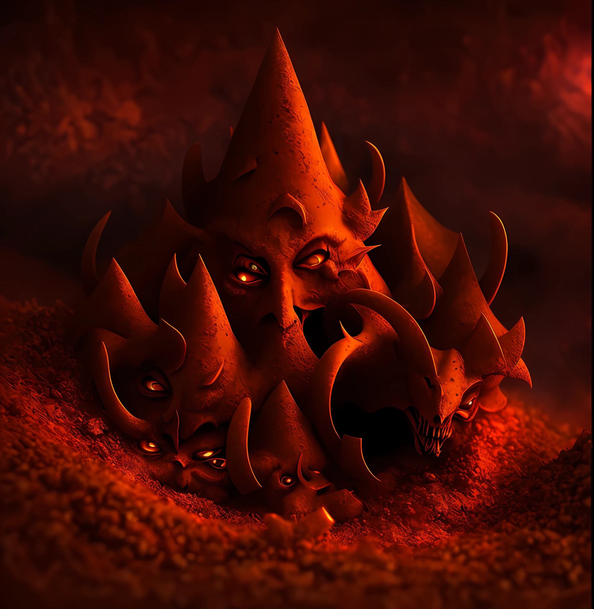 Anthill in hell, demon