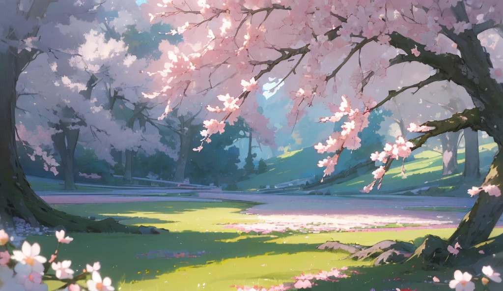 (masterpiece, best quality:1.4),(realistic anime style), (landscape spring:1.1) , (only scenery),
(background design:1.2), high quality, highres, detail enhancement, 8k, hd, absurd, highres, ultra detailed,