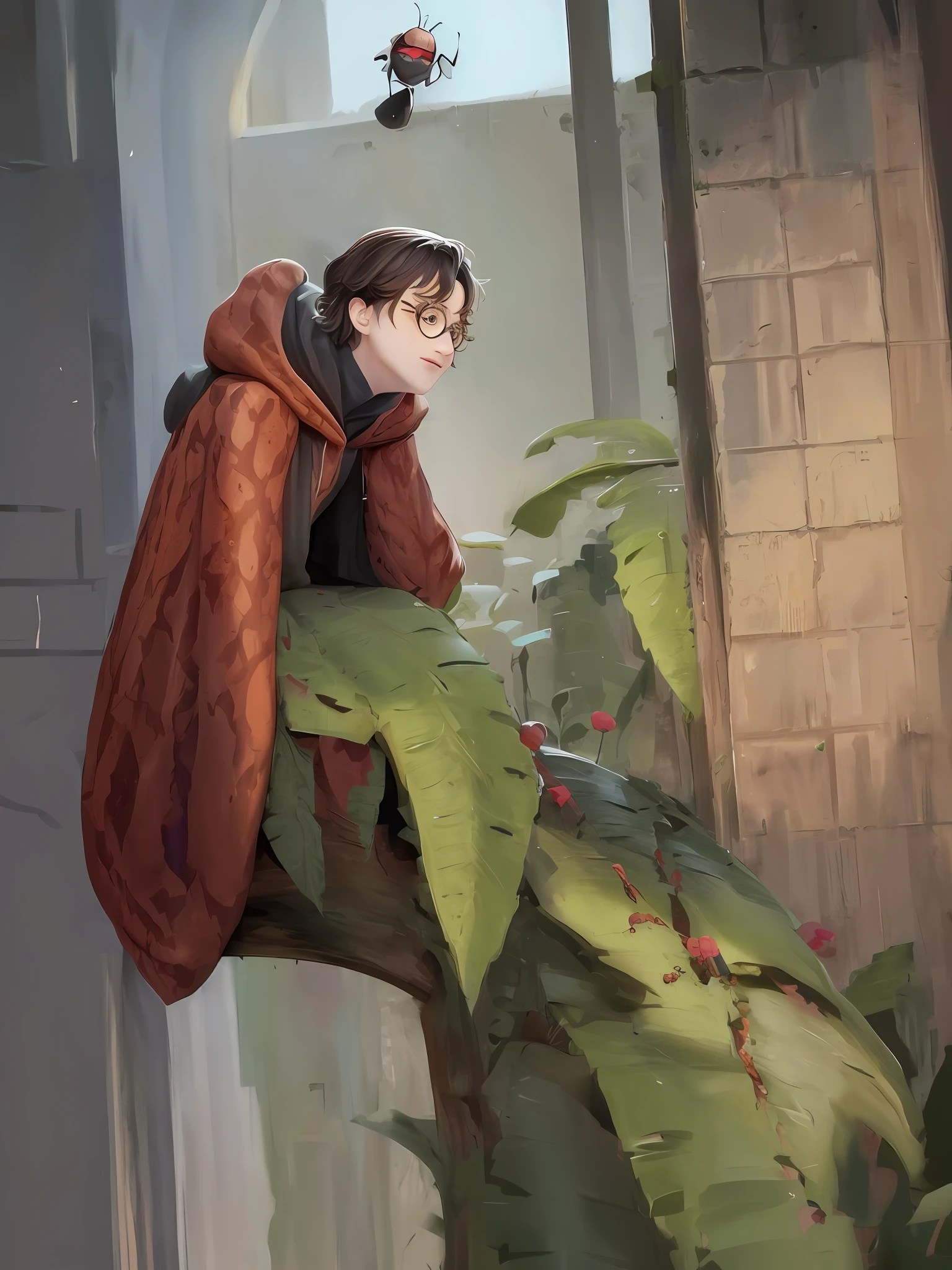 Harry Potter as an insect, an ant