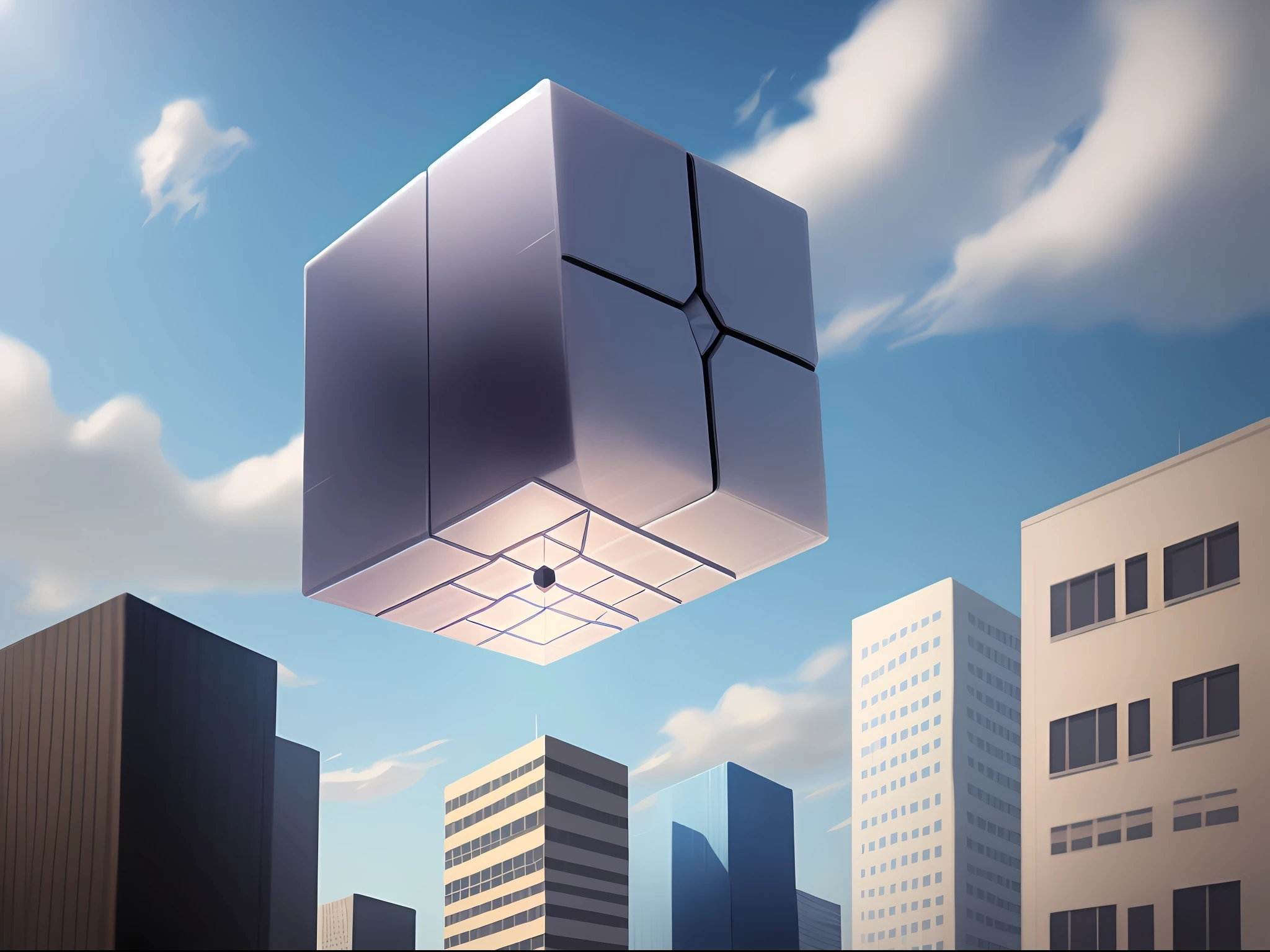 LEVITATION OF A CUBE