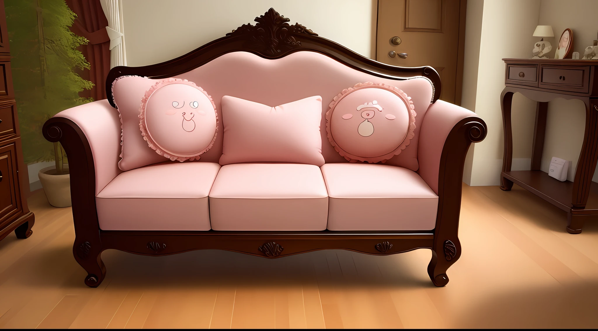 Chibi,kawaii, HD, classical furniture
