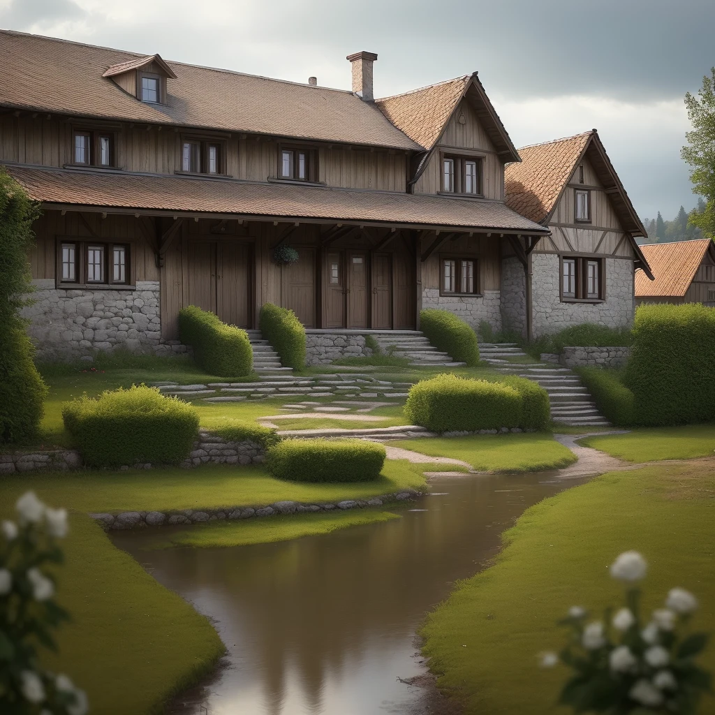 It deals with the life of an aristocratic family, the village of Stepanchikovo, so that the writer presents a wonderful, diverse and different mix, which is a microcosm of Russian class life at that time. Cinematic Lighting, HDR