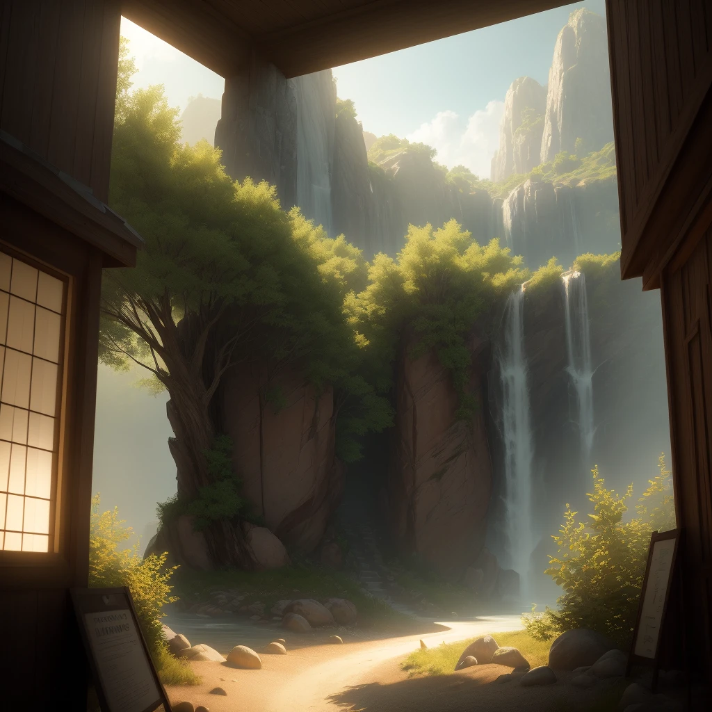 Generate a stunningly realistic environment featuring exquisite lighting and captivating HDR, while deliberately omitting any human subjects, utilizing Stable Diffusion techniques.