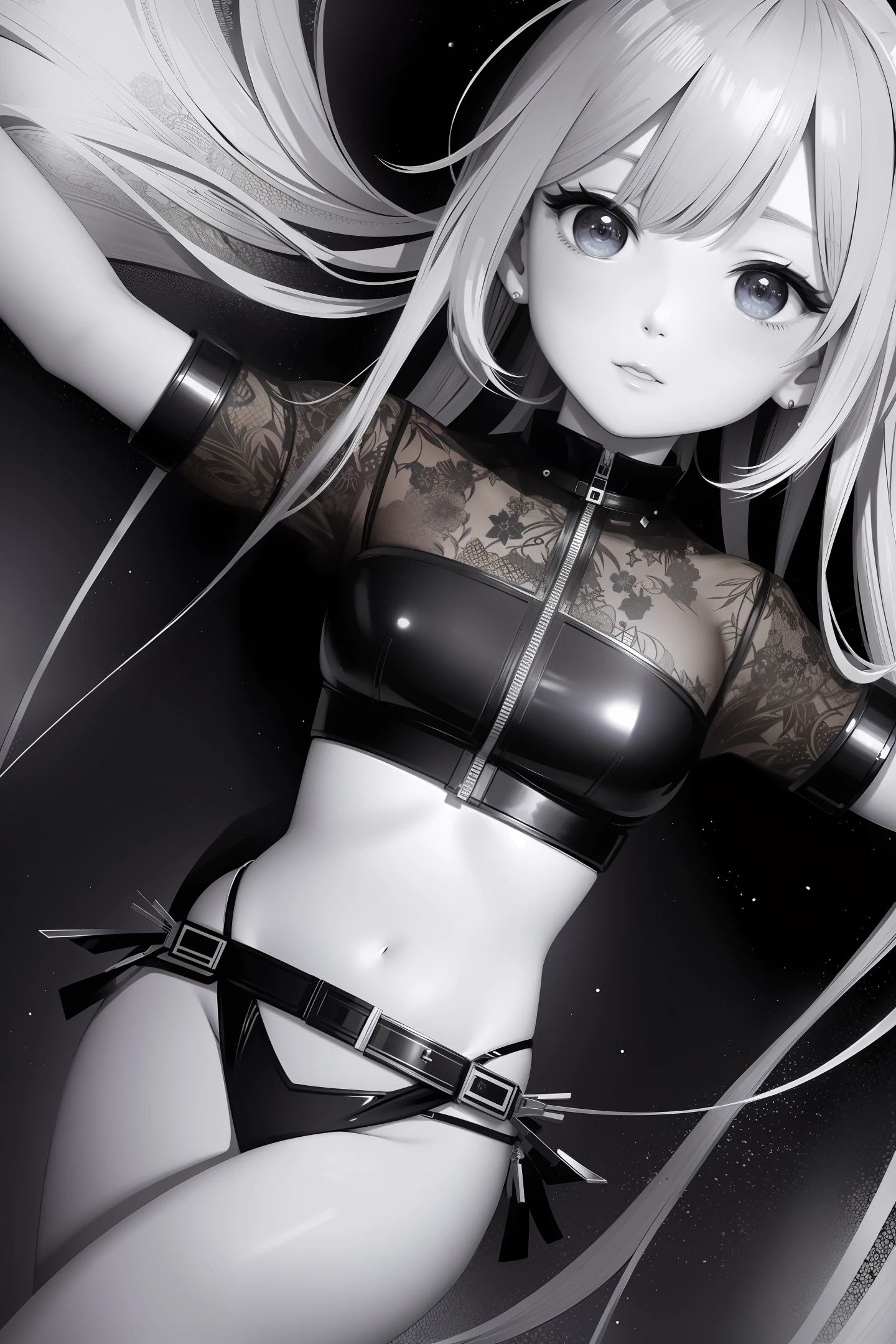 manga girl 4k
