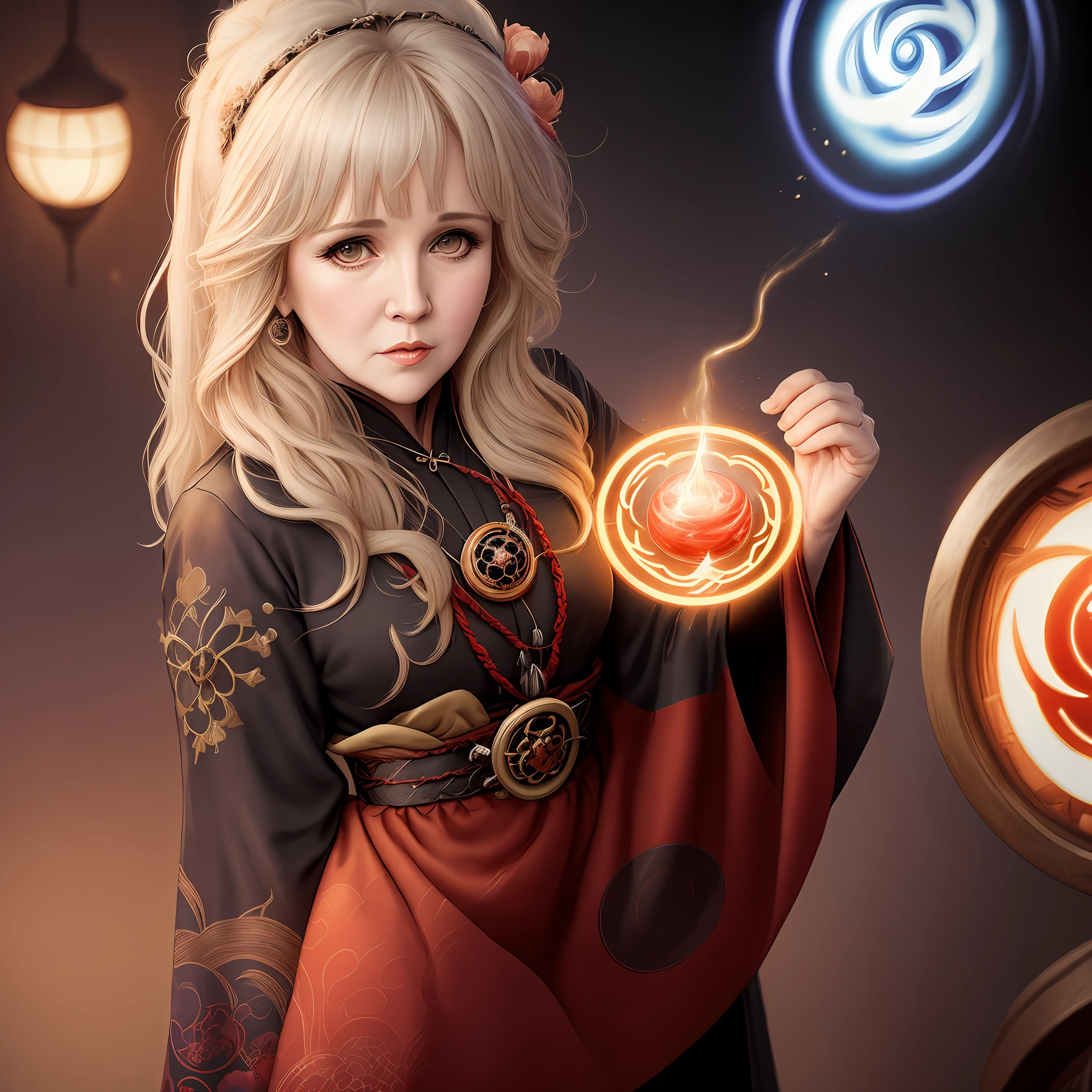 Stevie Nicks as a Genshin Impact archon