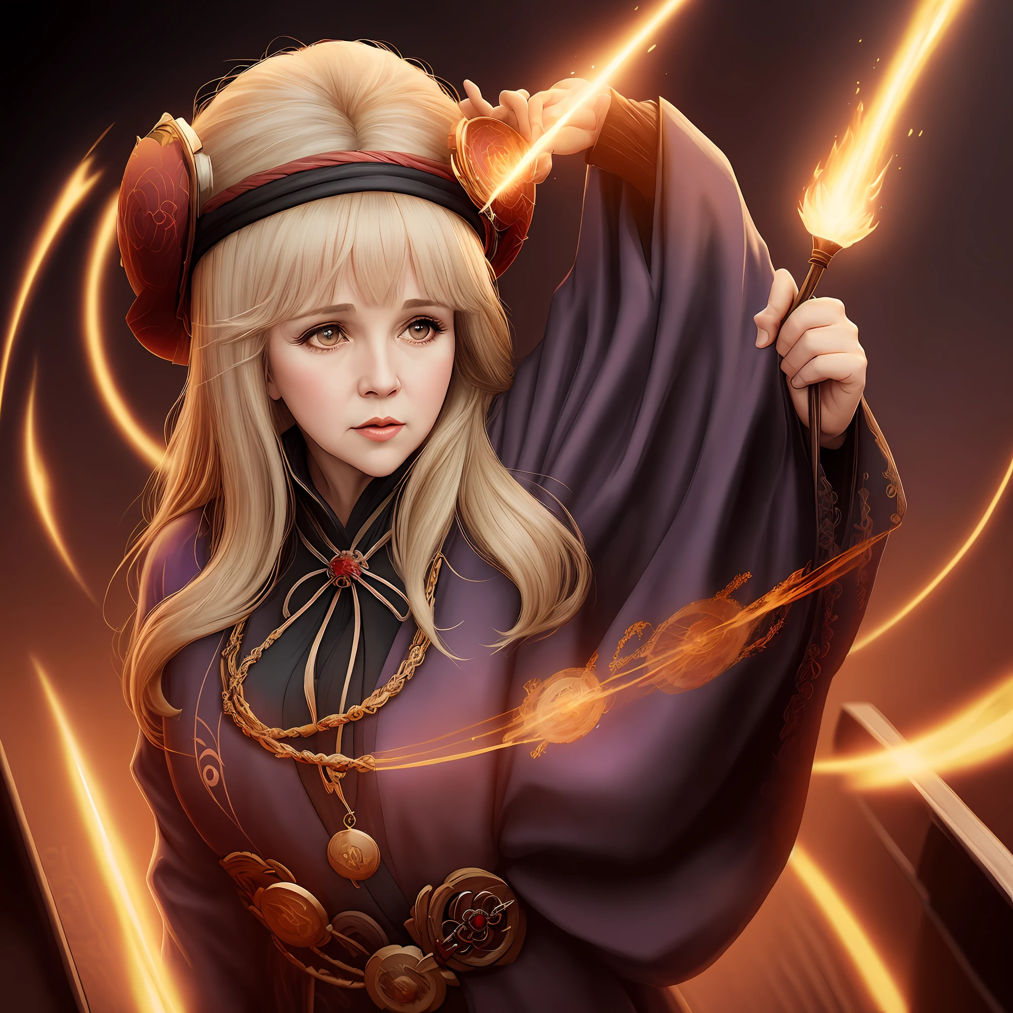 Stevie Nicks as a Genshin Impact archon