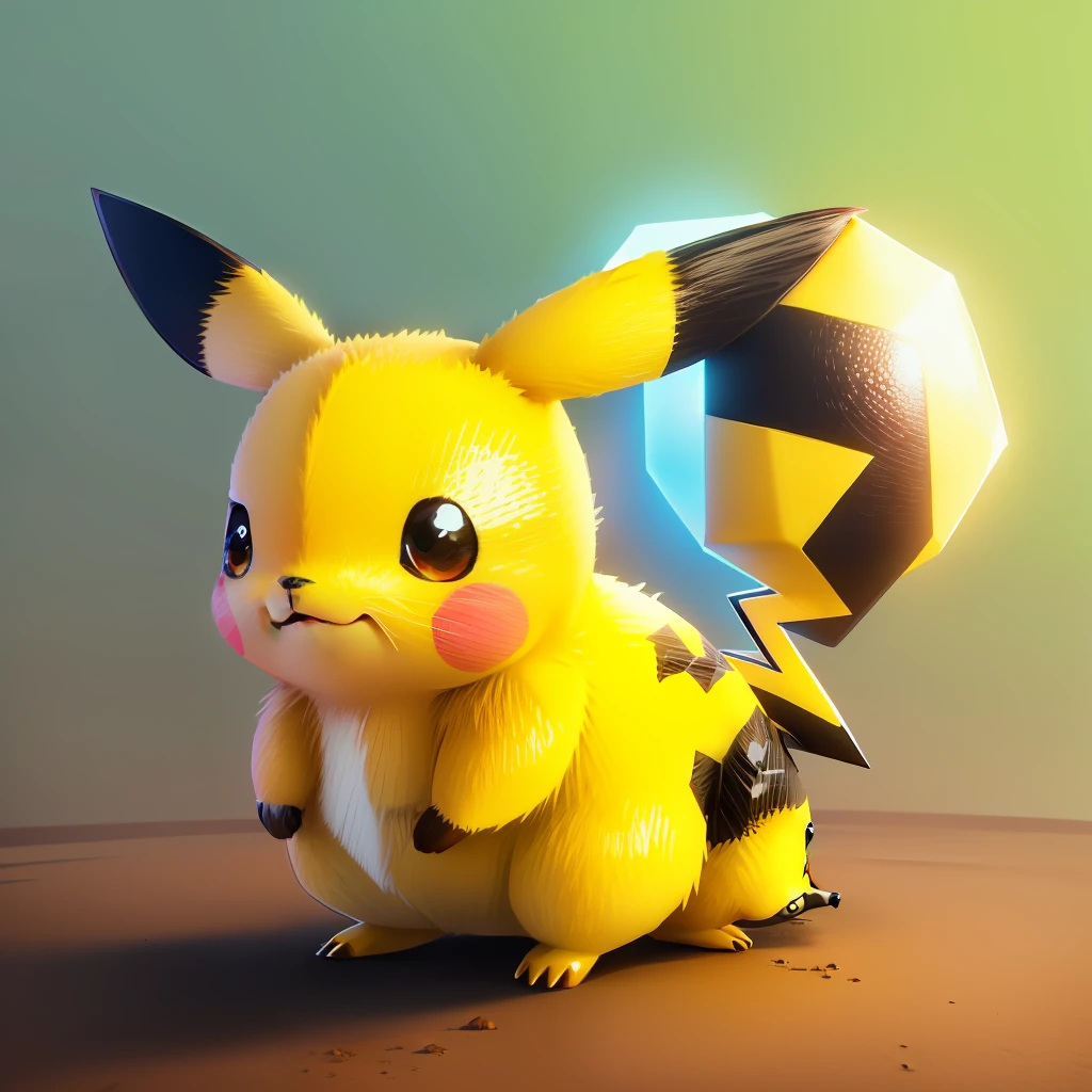 anthills made from adorable shiny pikachu,illustrations,animation,4k,upscales