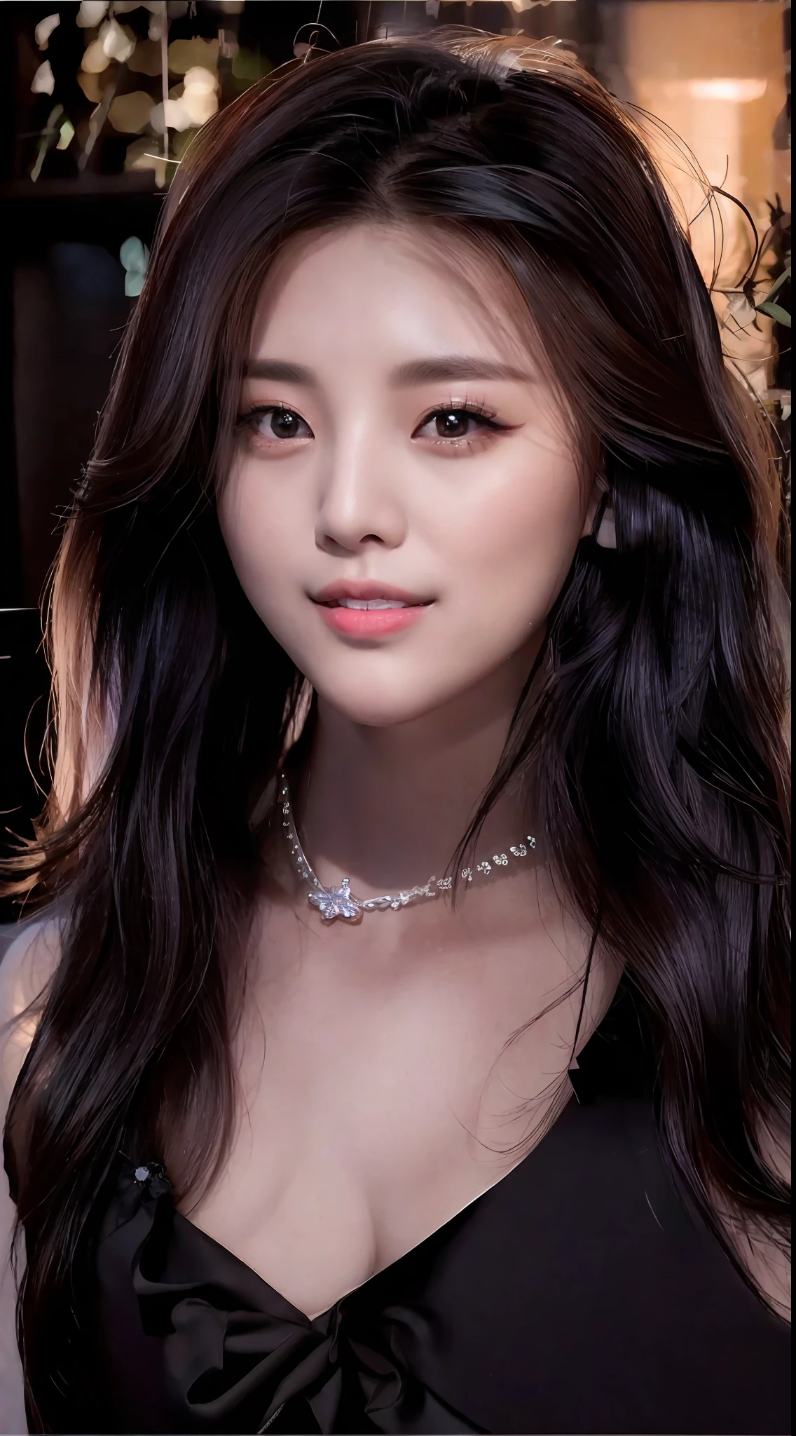 Woman in black dress poses for photo, tzuyu from two times, , beautiful south korean girl, korean beautiful girl, sun yoon-joo, korean beautiful girl, korean girl, pokimane, korean png | cute korean actor, portrait of female korean idol, wan Cute Korean Face