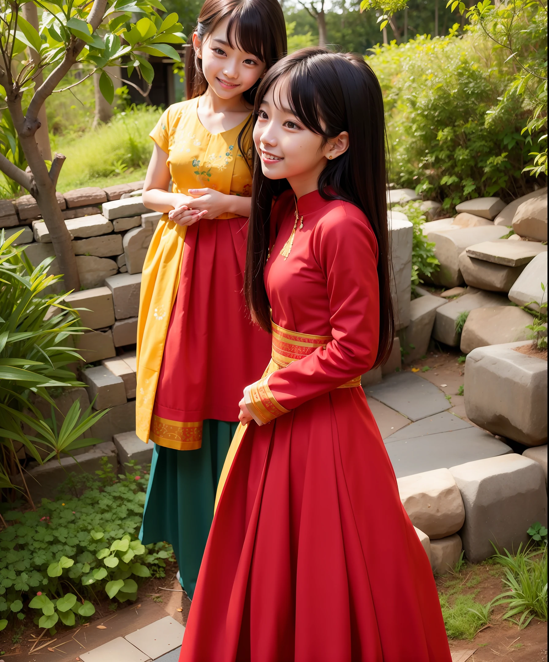 Jisoo in cute Burmese dress