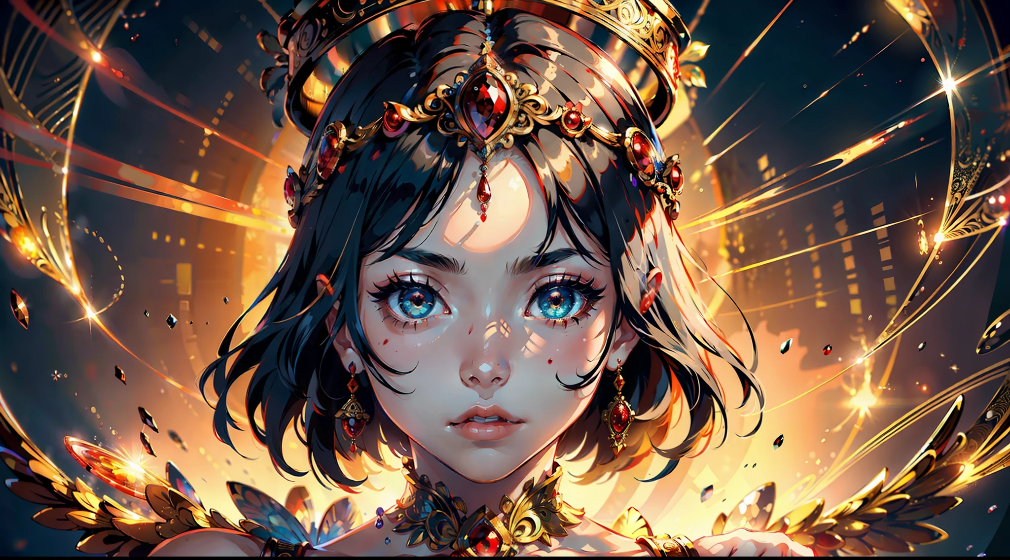 (Masterpiece, Ultra Quality, High Resolution, 8K, Intricate: 1.2), (Detailed Face: 1.2) ((Goddess of Blood))