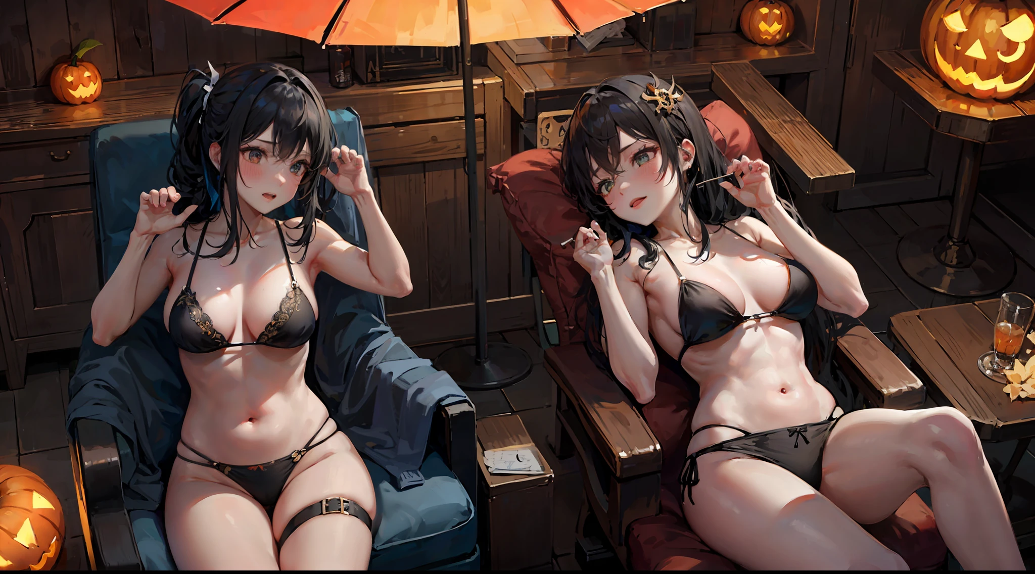 🎃 , ♂ , 💪 , 🎻 , 👙 💪