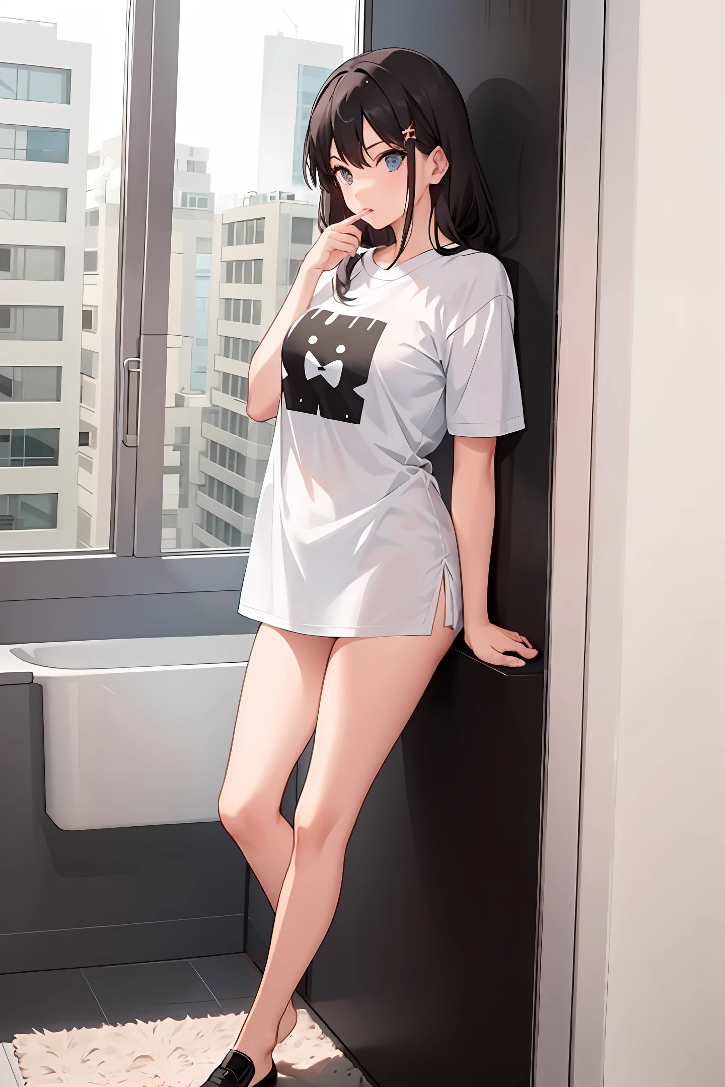 Girl no pants