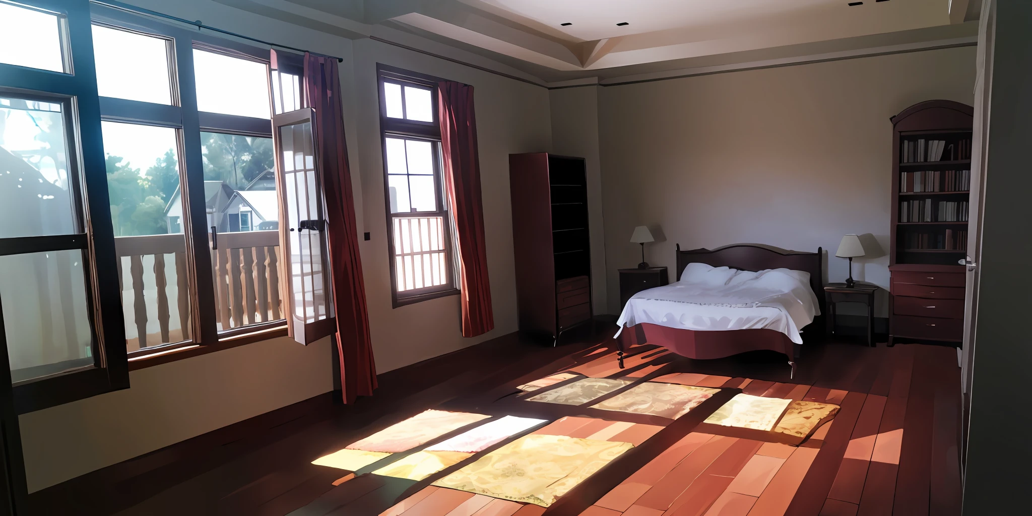 2 story Home , master bed room 2 , normal bed room 2, Kitchen , living room , 1 reading room