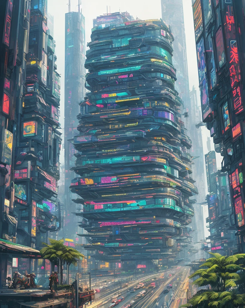(Masterpiece), (Best Quality), (Ultra Detailed), (Illustration), (Tarot), (Cyberpunk), (Plant), (Beautiful) - v6