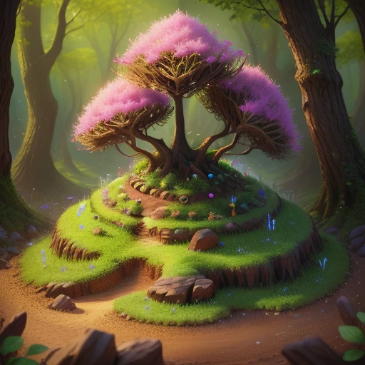 fairy anthill realistic 4k