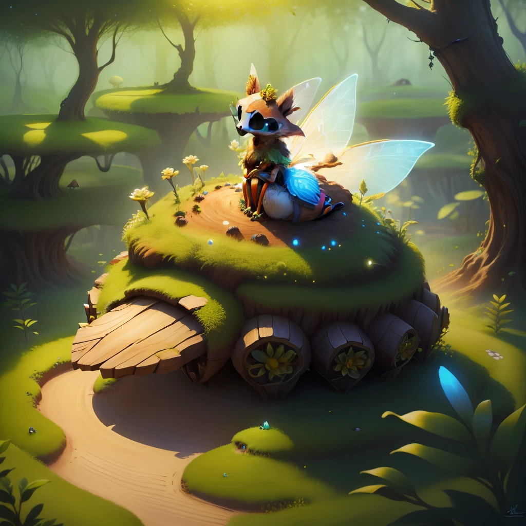fairy anthill realistic 4k