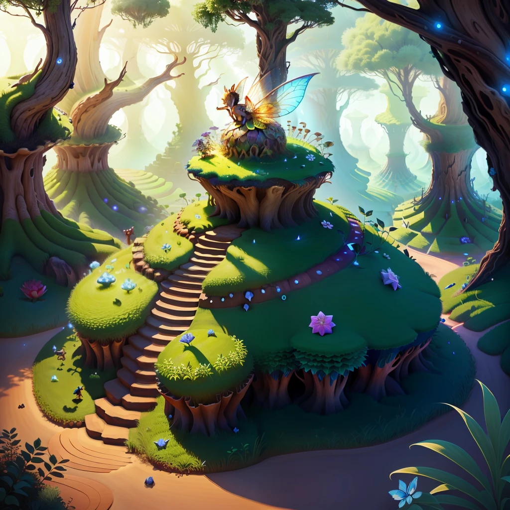 fairy anthill realistic 4k