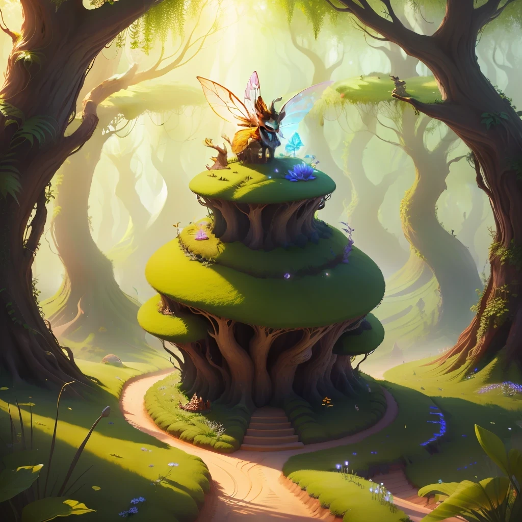 fairy anthill realistic 4k