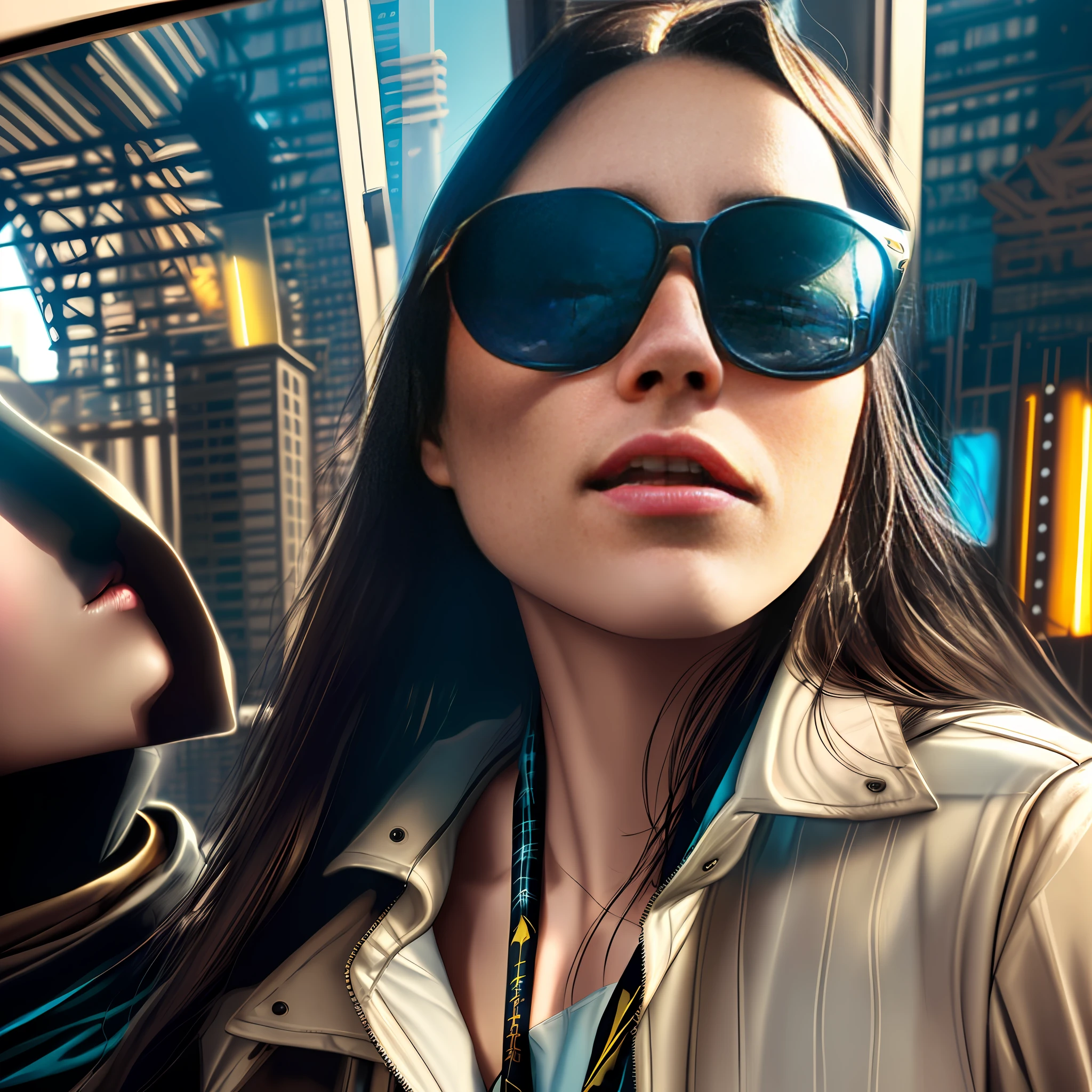 (dark shot:1.1), epic realistic, portrait of halo, sunglasses, blue eyes, tartan scarf, by greg rutkowski, by greg tocchini, by james gilleard, by joe fenton, by kaethe butcher, gradient yellow, black, brown and magenta color scheme, grunge aesthetic!!! graffiti tag wall background, art by greg rutkowski and artgerm, soft cinematic light, adobe lightroom, photolab, hdr, intricate, highly detailed, (depth of field:1.4), faded, (neutral colors:1.2), (hdr:1.4), (muted colors:1.2), hyperdetailed, (artstation:1.4), cinematic, warm lights, dramatic light, (intricate details:1.1), complex background, (rutkowski:0.66), (teal and orange:0.4)