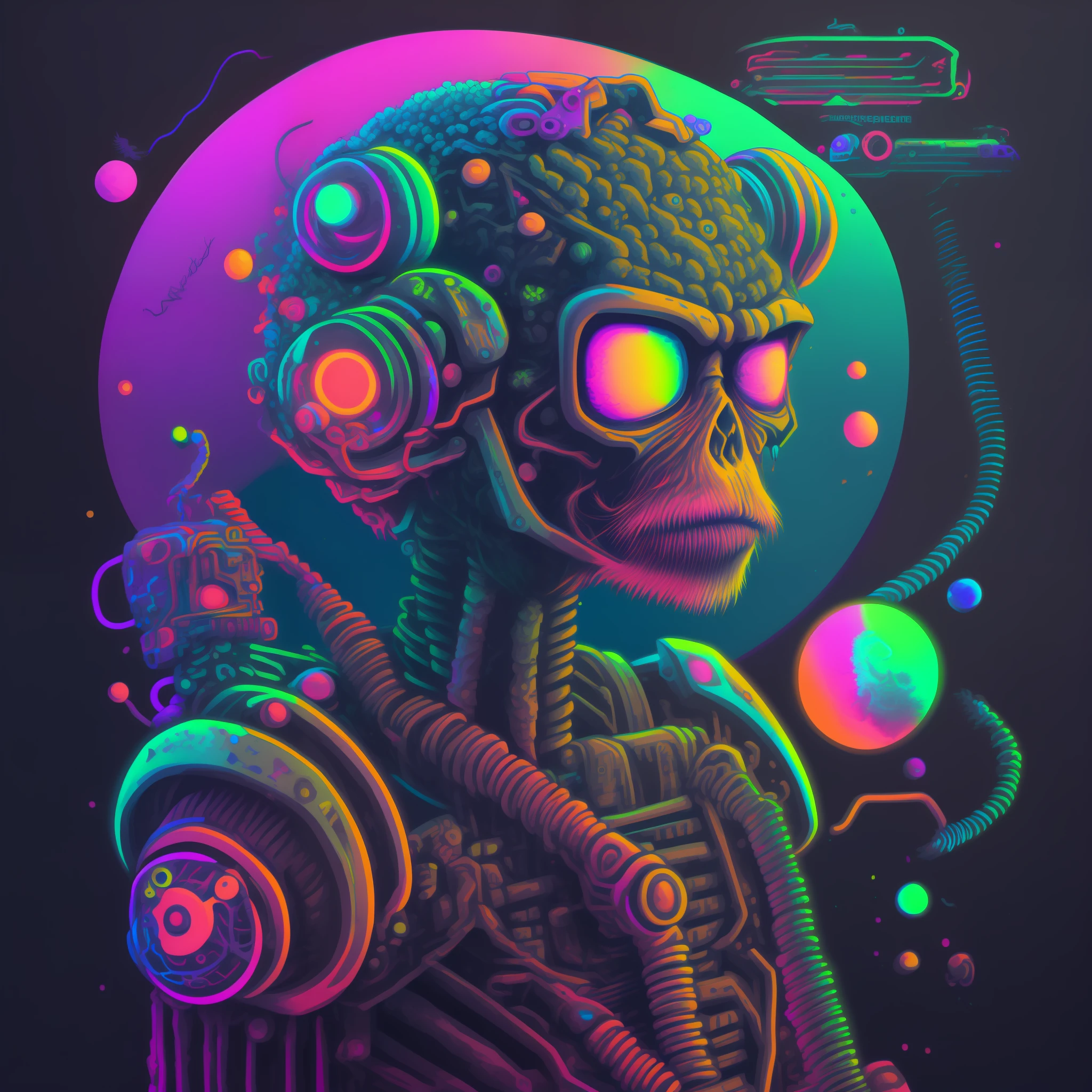 NeonMutation Monkey