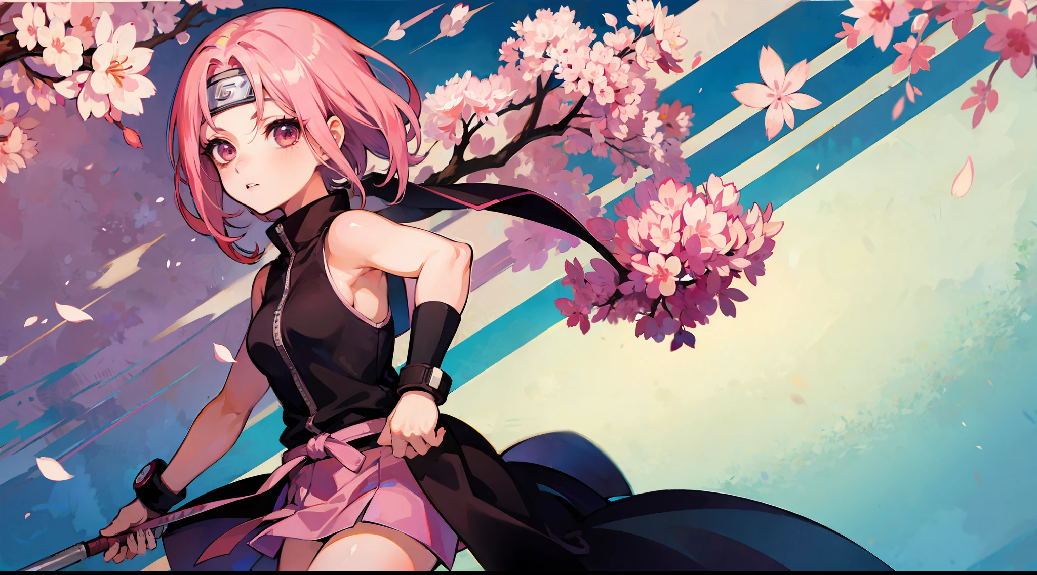 1girl, Sakura Haruno, anime Naruto