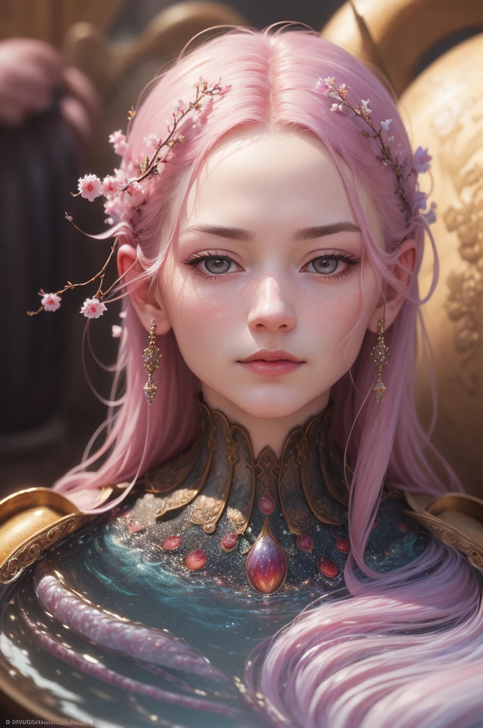 best quality, masterpiece, ultra high res, (photo realistic:1.4),surreal portrait, surrealism, dream-like,
Salix blossom in a pot, fantasy creature,
DiamonAI,