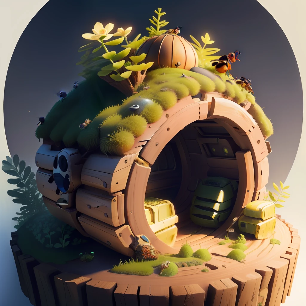 Ant farm anthill