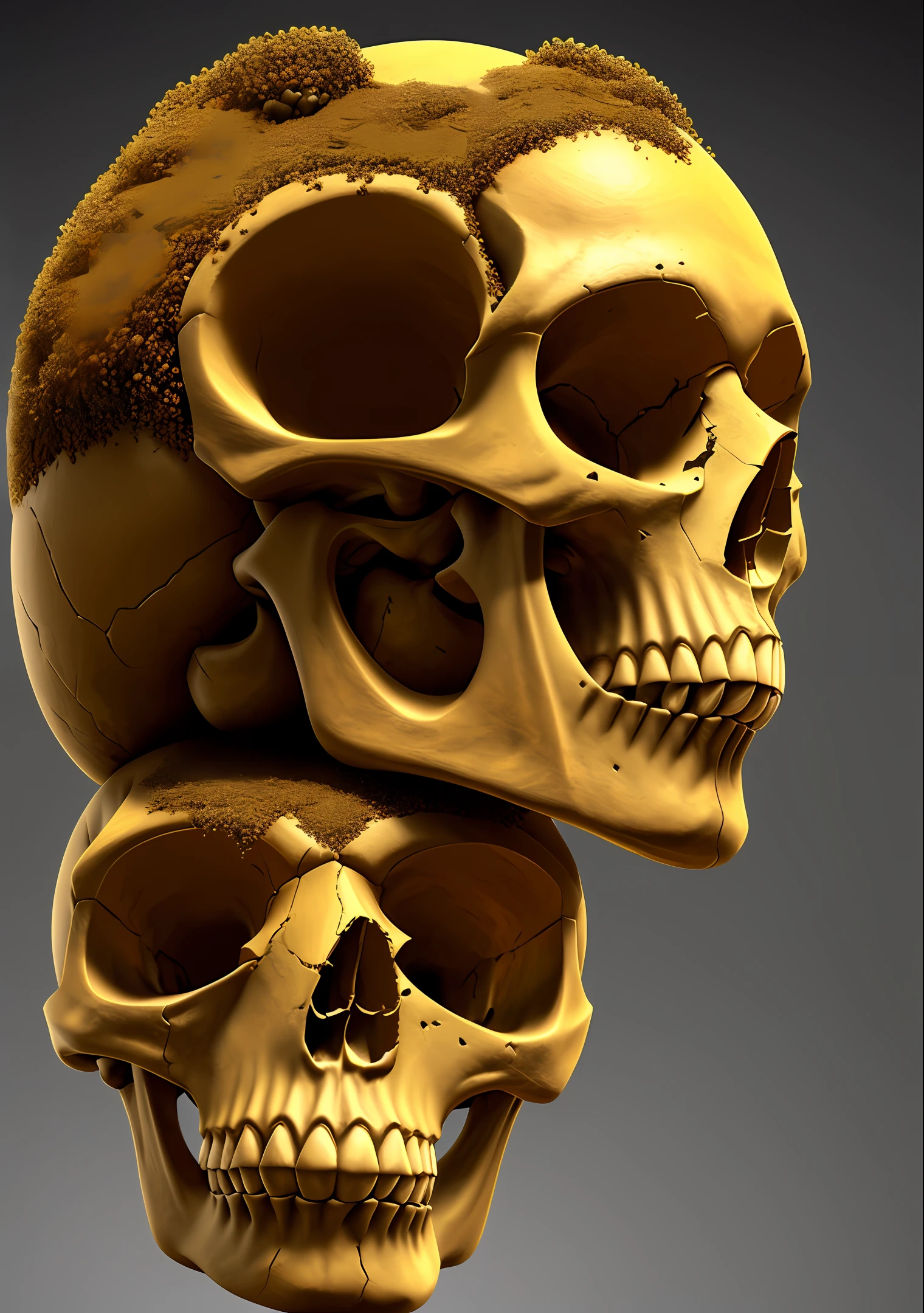 anthill human skull epic high detalisation