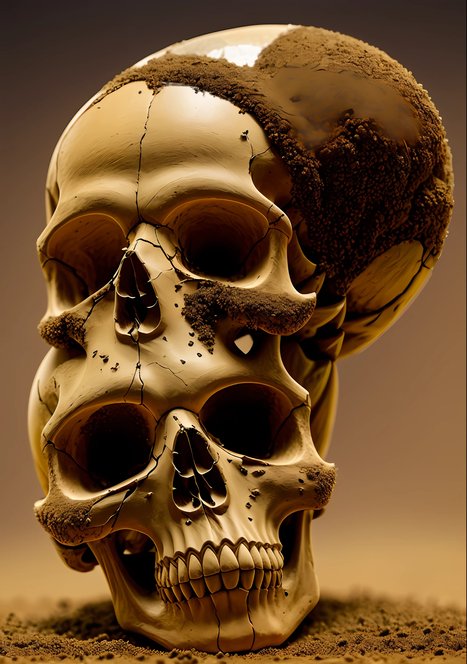 anthill human skull epic high detalisation