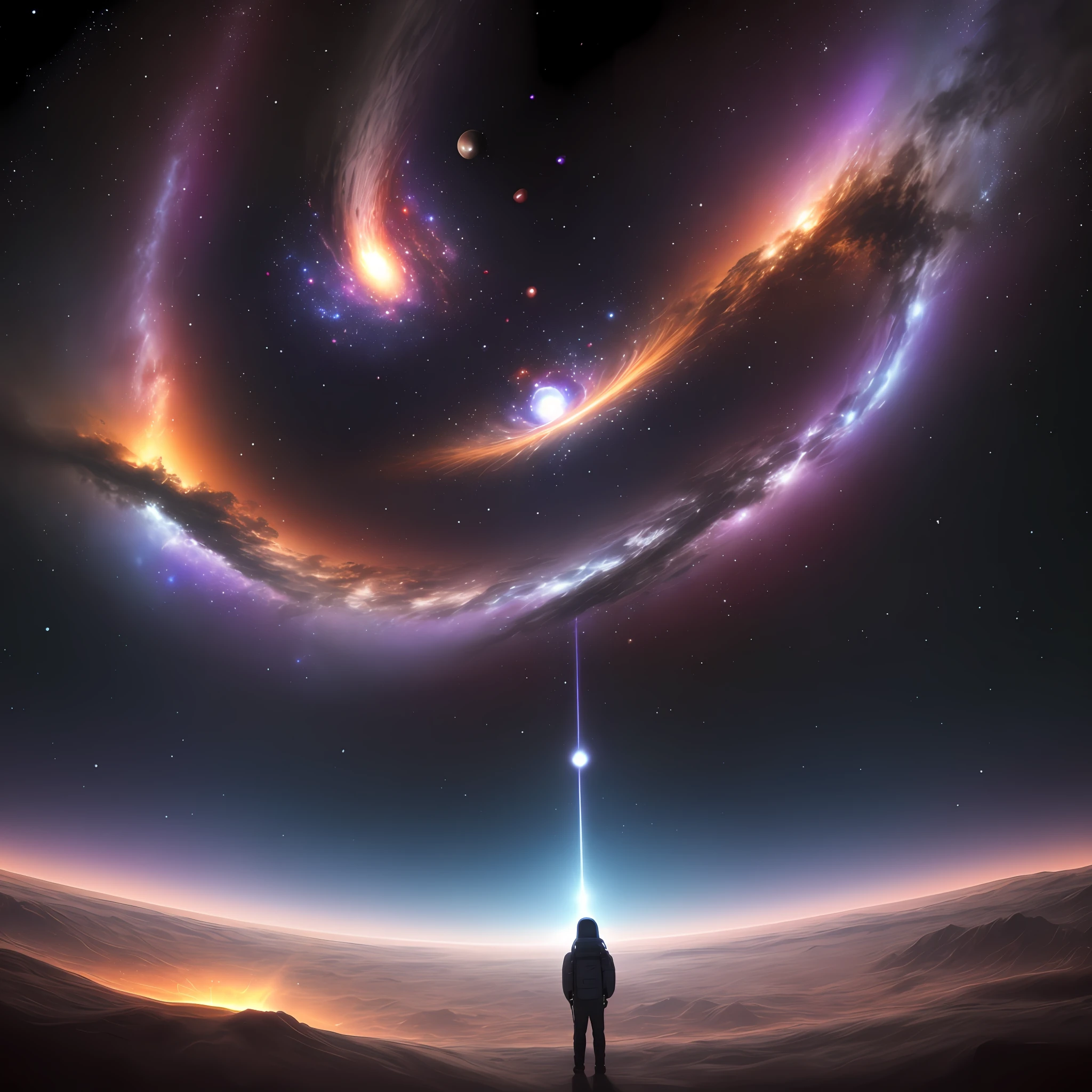 Universe, space, black holes