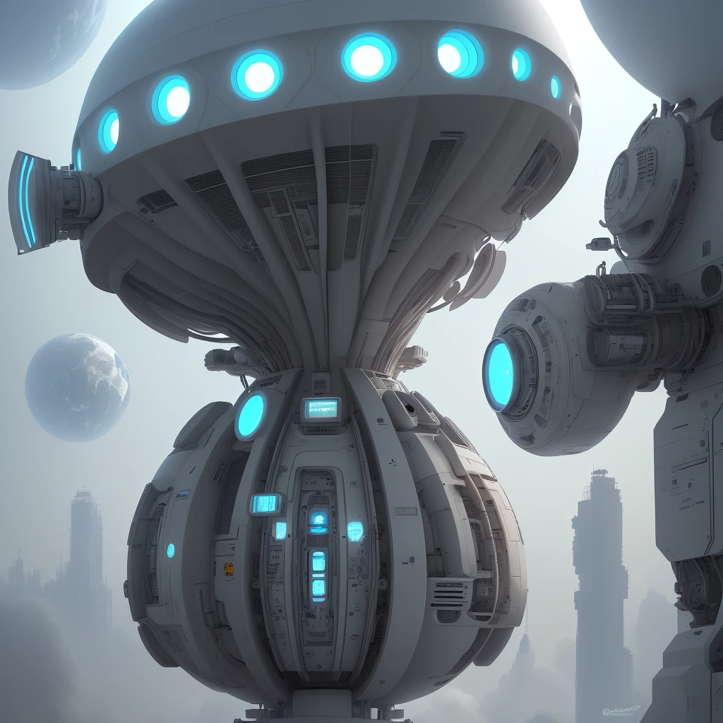 (detailed description) (best quality) a futuristic image